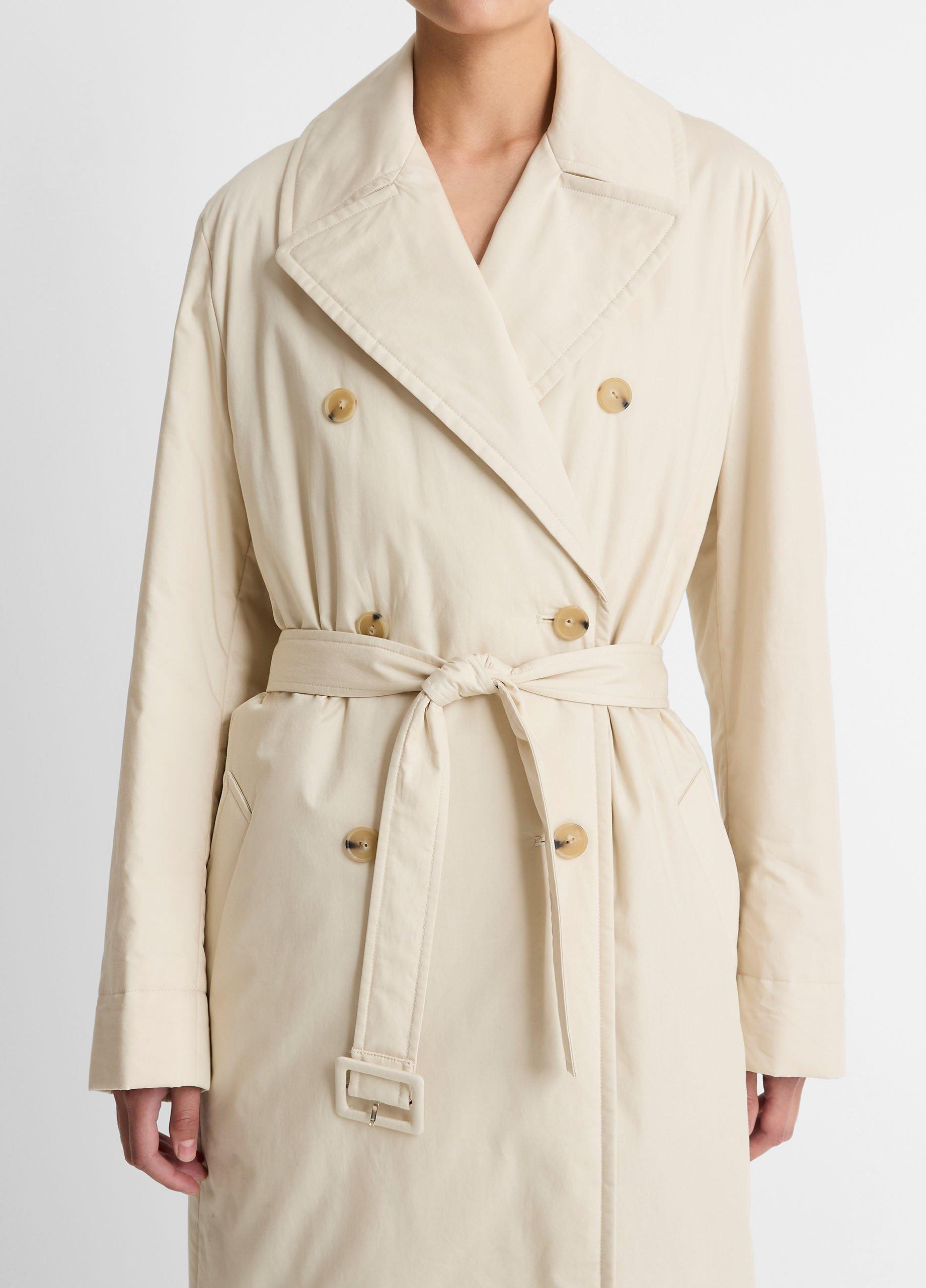 Padded Cotton Long Coat image number 3