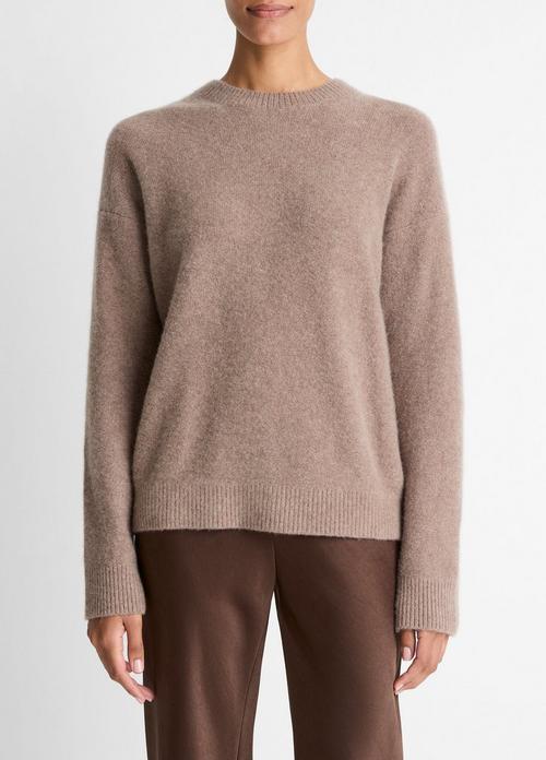 Plush Cashmere Crew Neck Sweater
