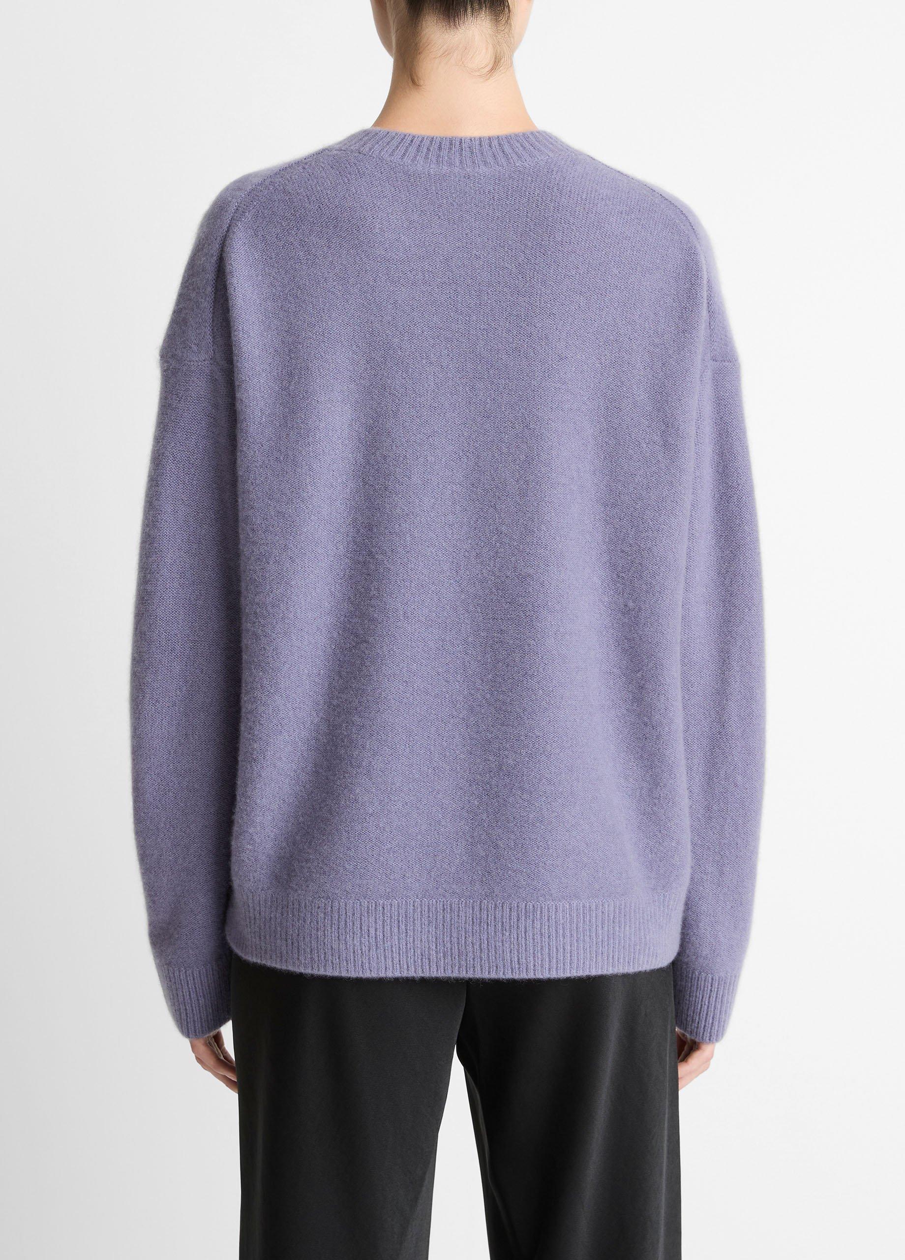 Plush Cashmere Crew Neck Sweater image number 2