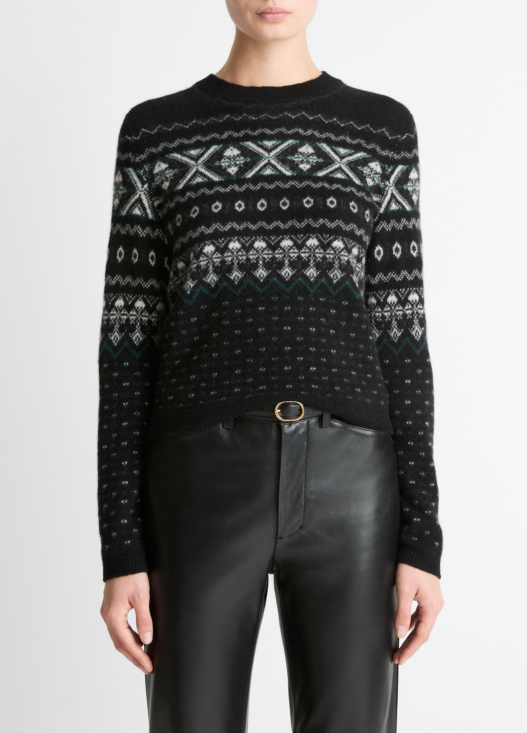 AS M NL FAIR ISLE CREW SWEATER 新品 Fair Isle Sweater In Lambswool Blend For Men | J.Crew