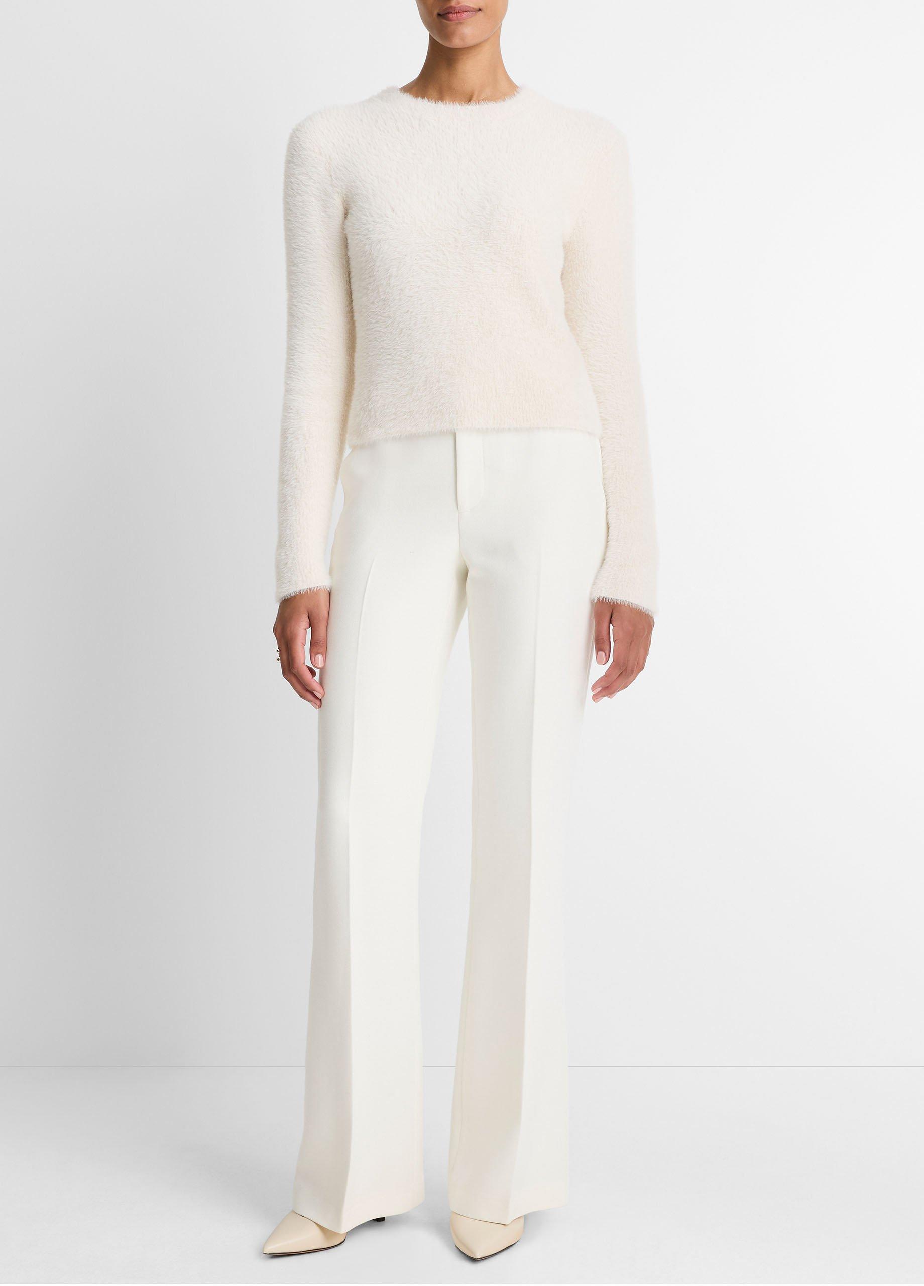 Eyelash Crew Neck Sweater in Crew Neck | Vince