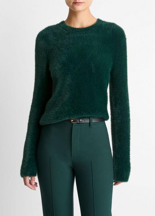 Eyelash Crew Neck Sweater