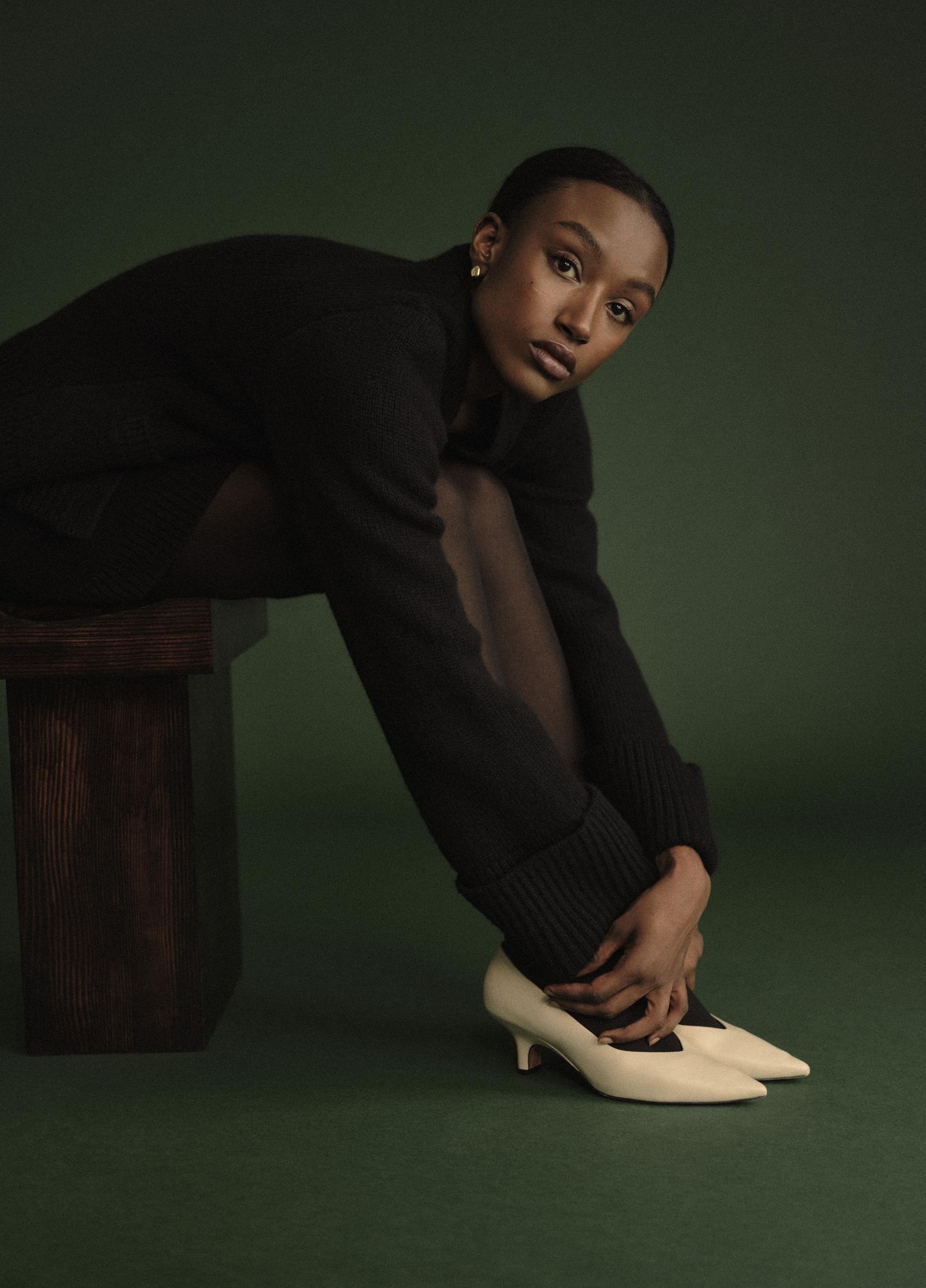 Double-Face Wool & Cashmere-Blend Cardigan image number 5