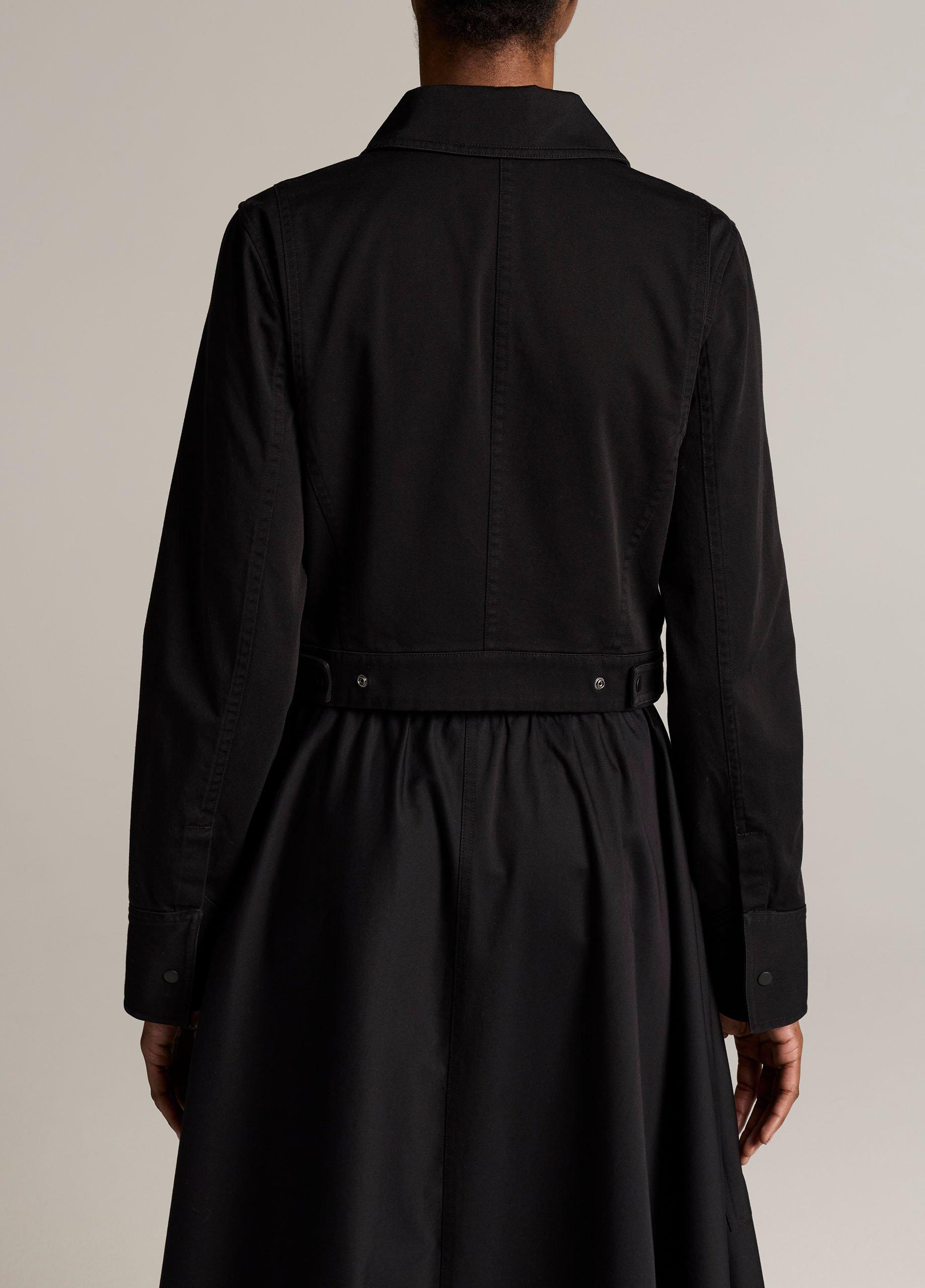 Stretch-Cotton Twill Shrunken Jacket image number 2