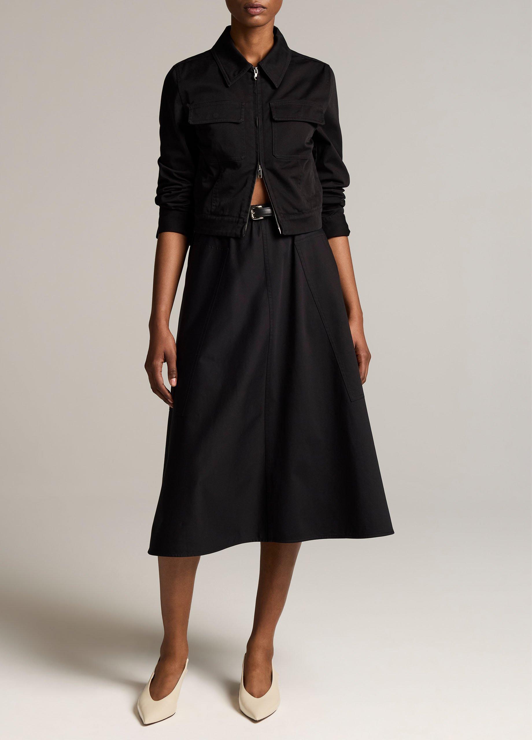 Stretch-Cotton Twill Shrunken Jacket image number 3