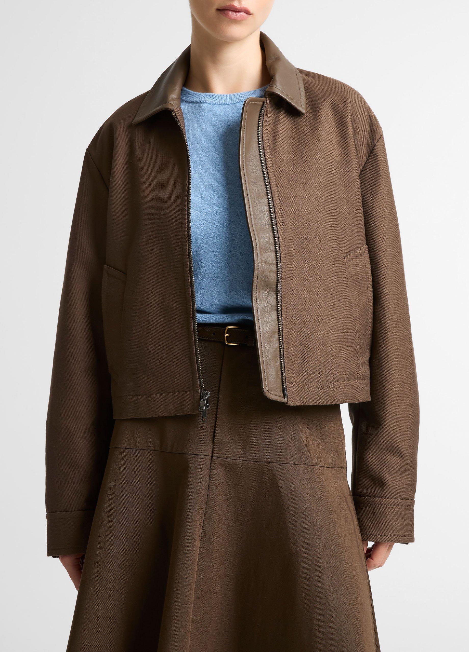 Casual Cotton Twill Jacket image number 0