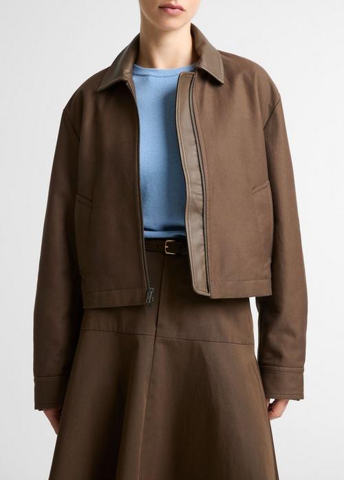 Casual Cotton Twill Jacket