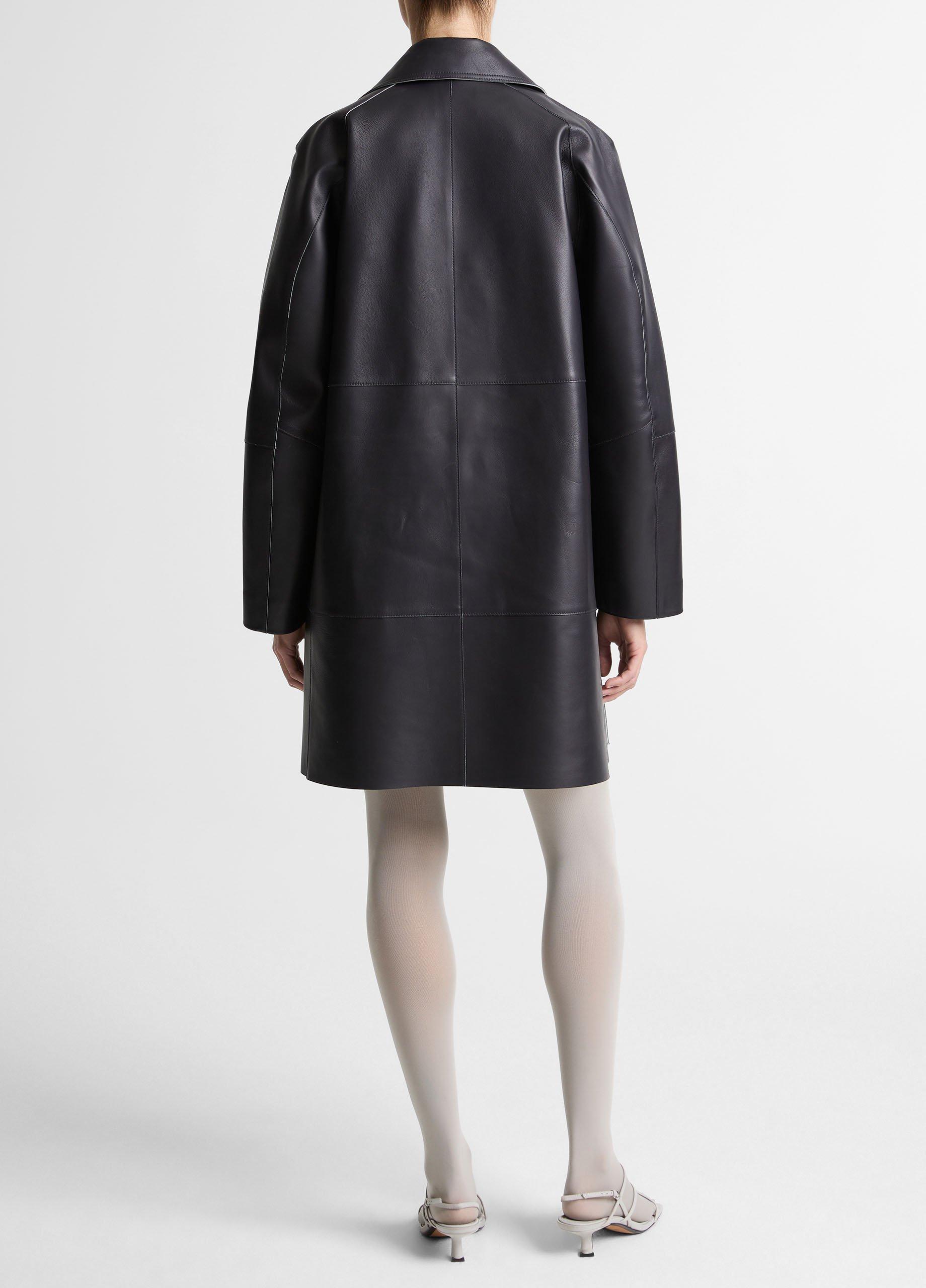 Bonded Leather Coat image number 2