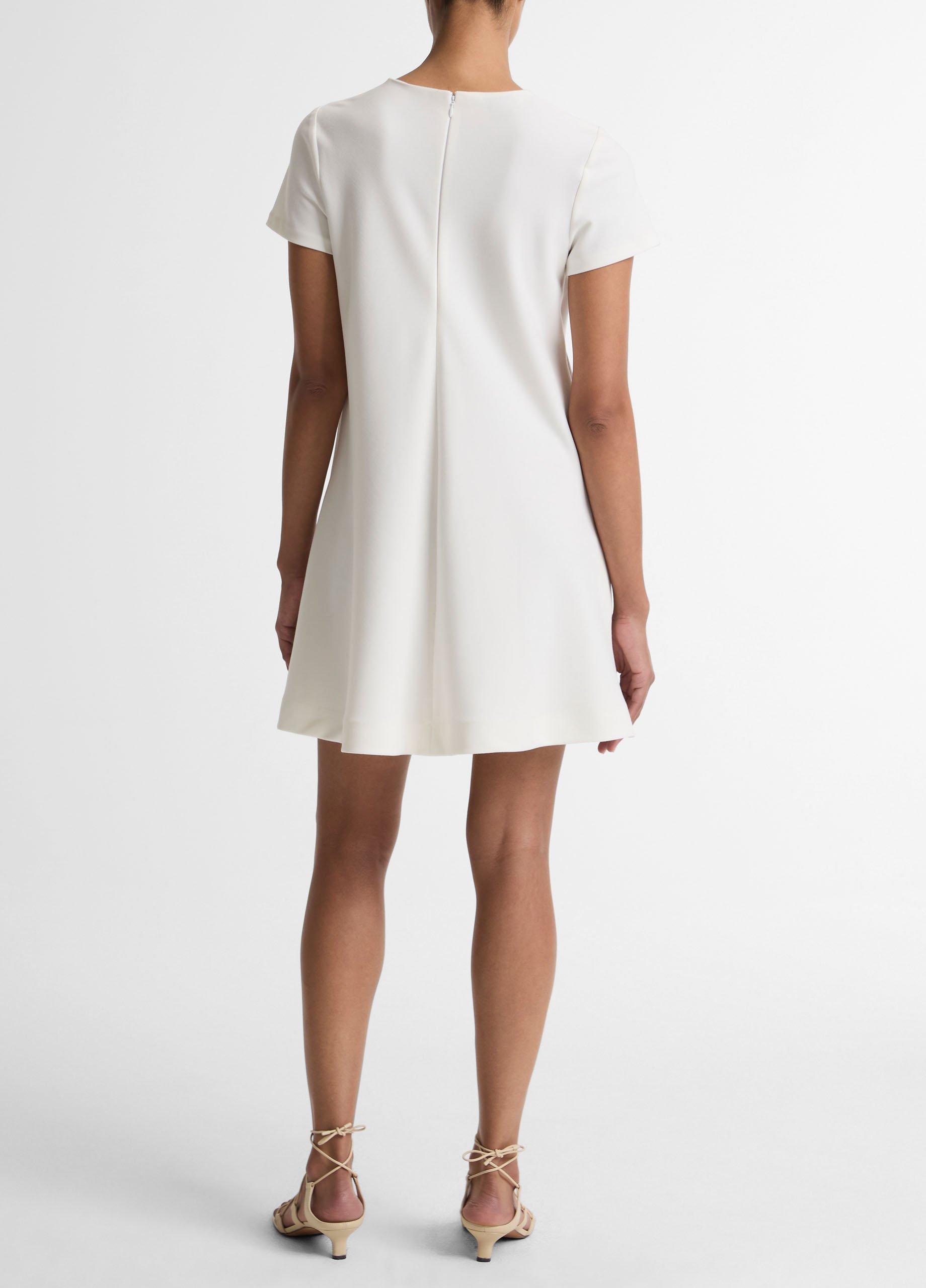 Bias Short-Sleeve Dress image number 2