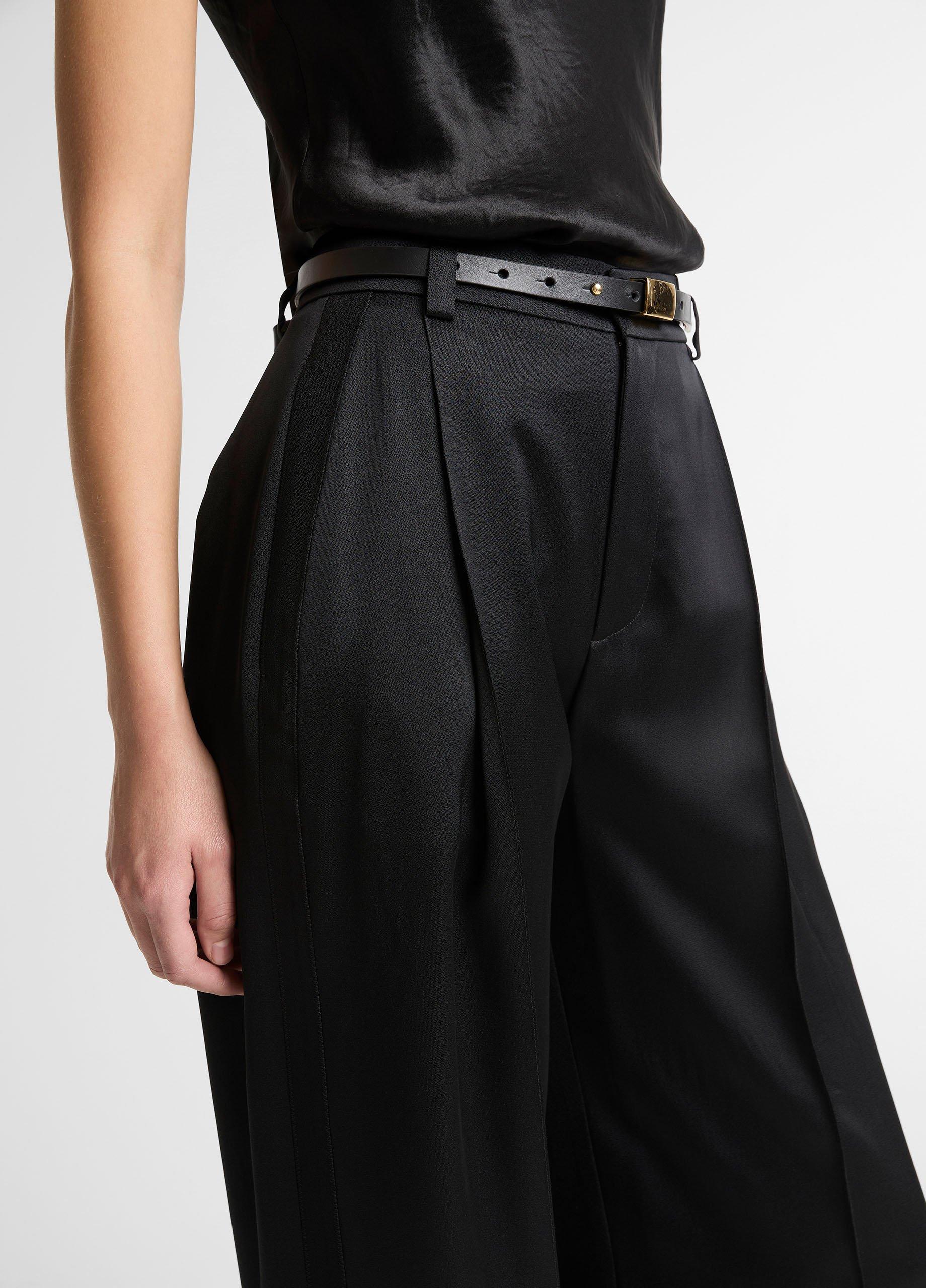 Satin High-Waist Trouser image number 3