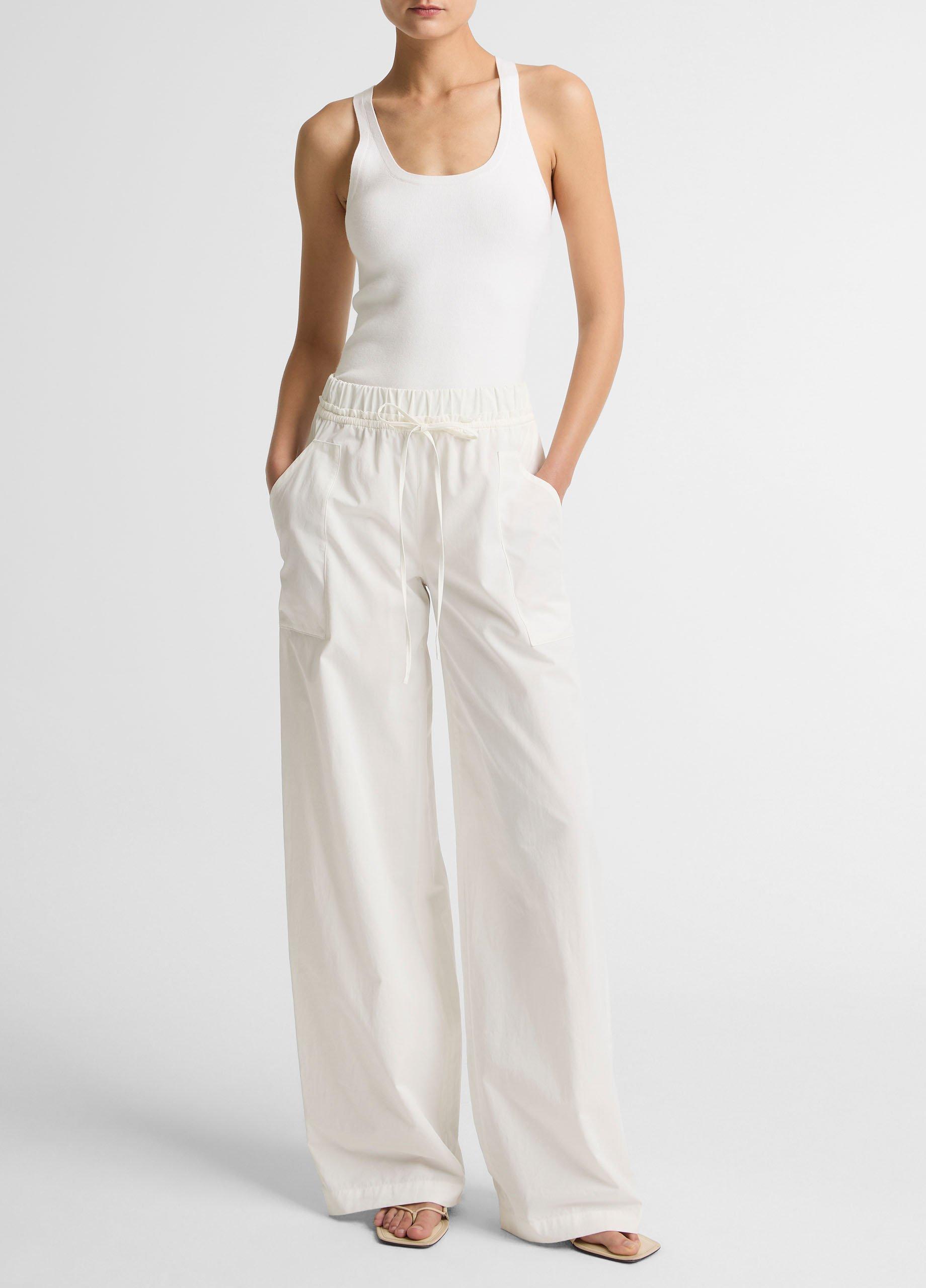 Cotton Double-Waist Drawstring Pant image number 0
