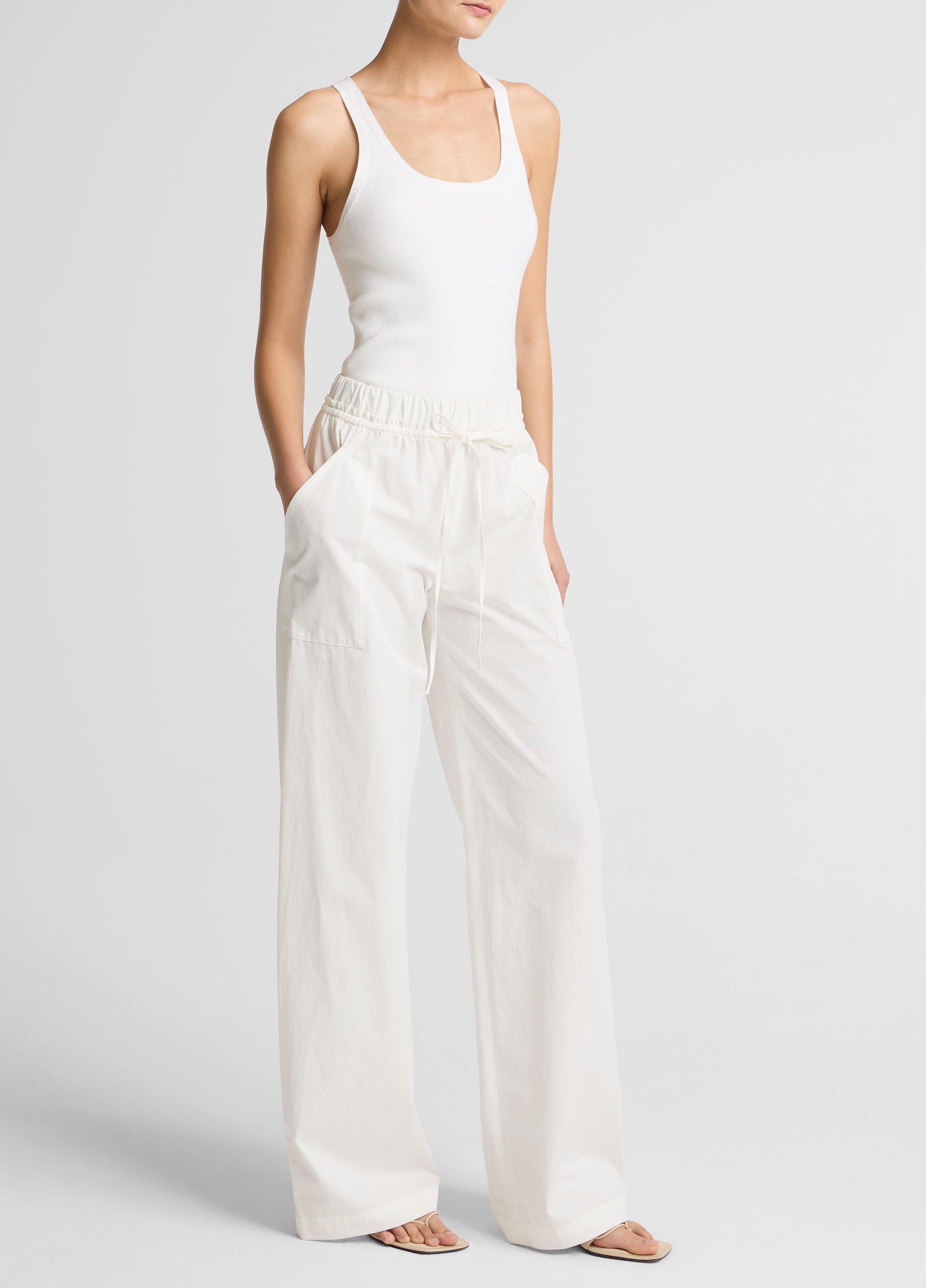 Cotton Double-Waist Drawstring Pant image number 1