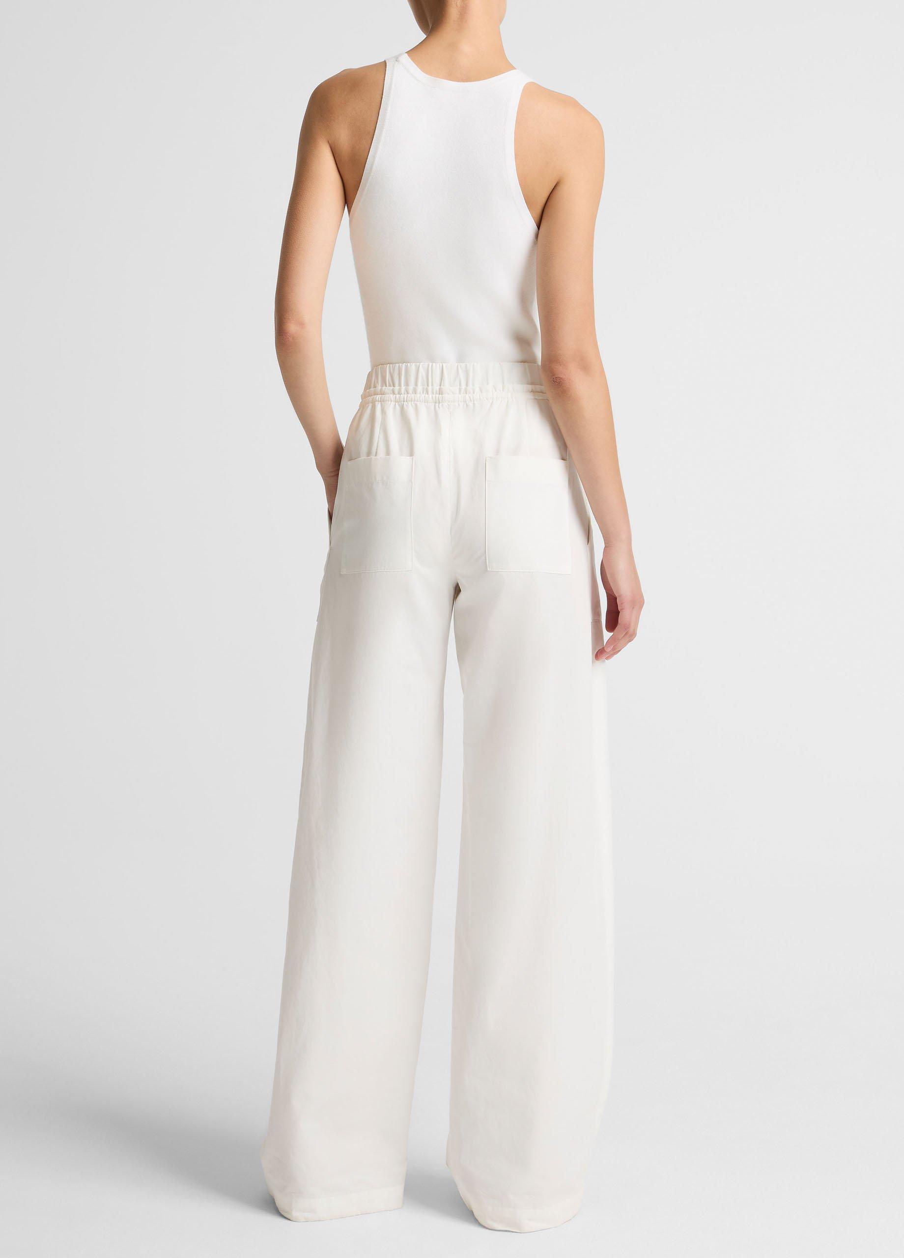Cotton Double-Waist Drawstring Pant image number 2