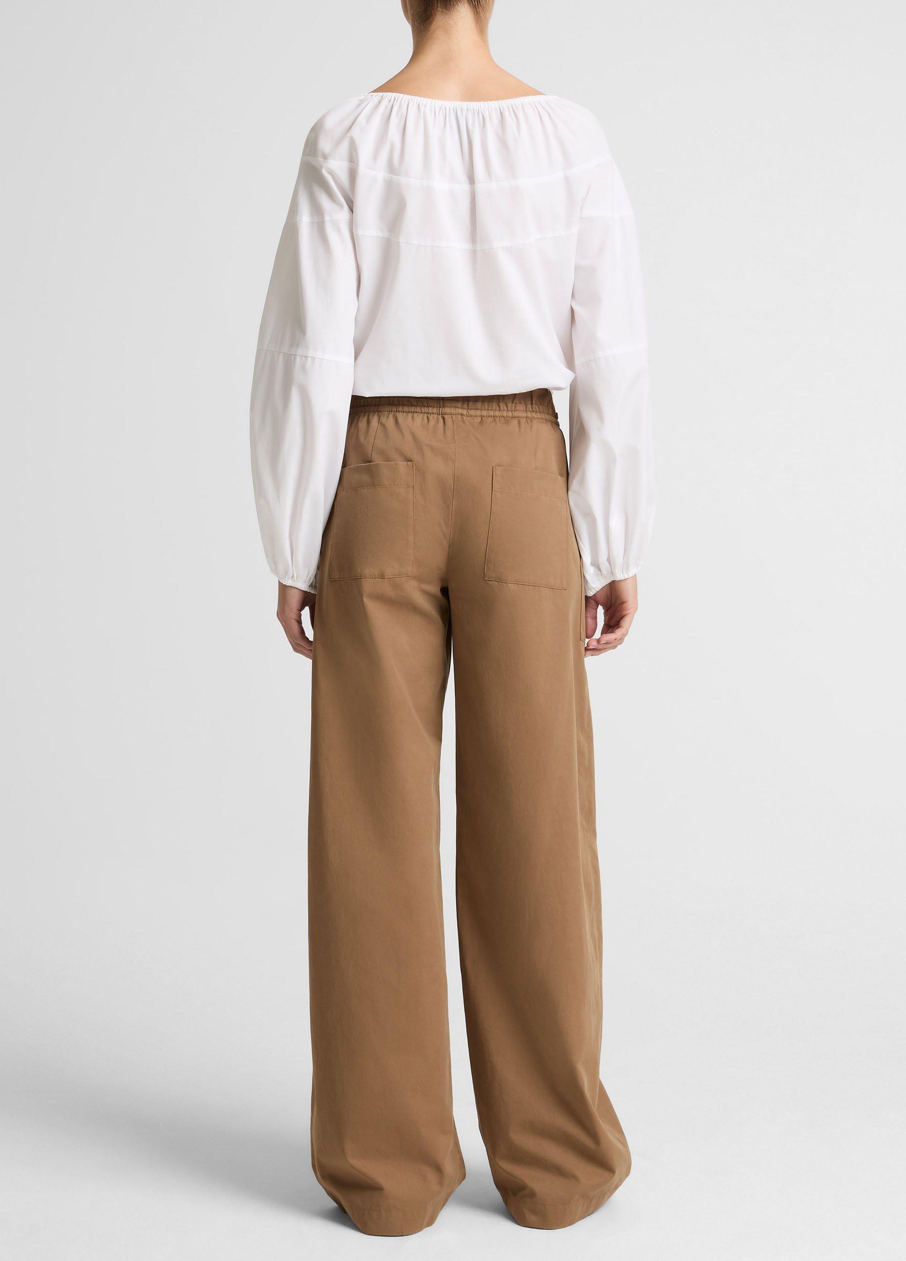 Cotton Double-Waist Drawstring Pant image number 2