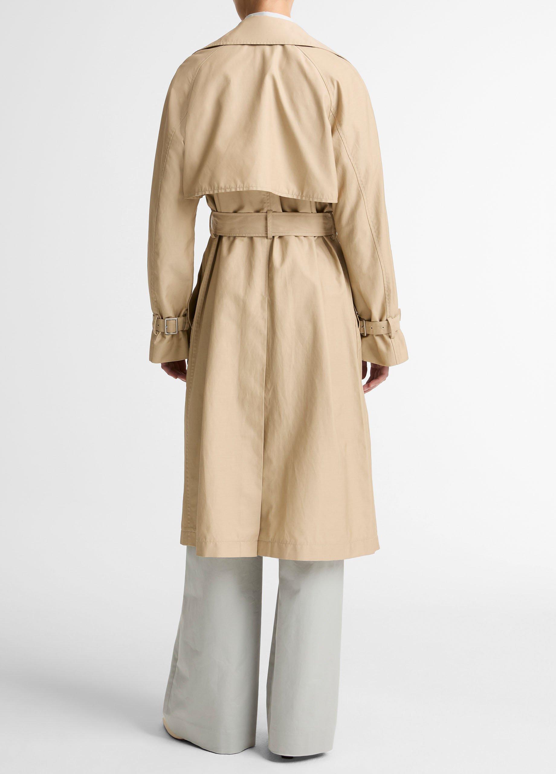 Fine Cotton-Blend Twill Trench Coat image number 2