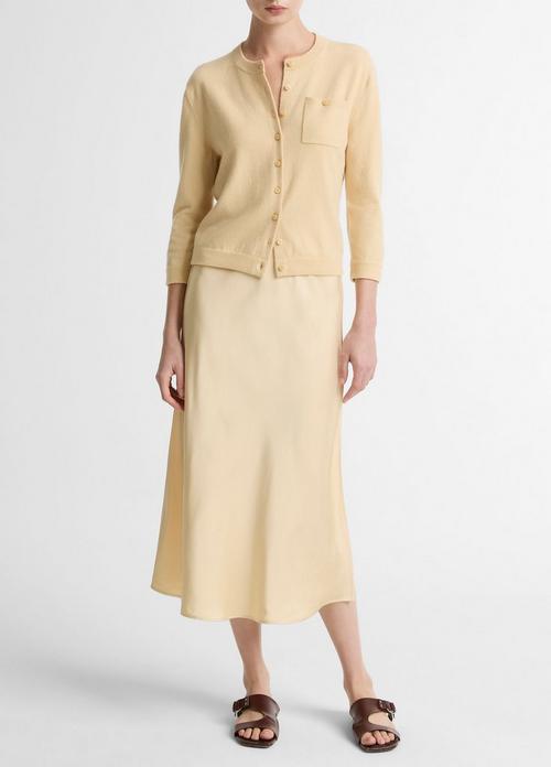 Matte Satin Slip Skirt