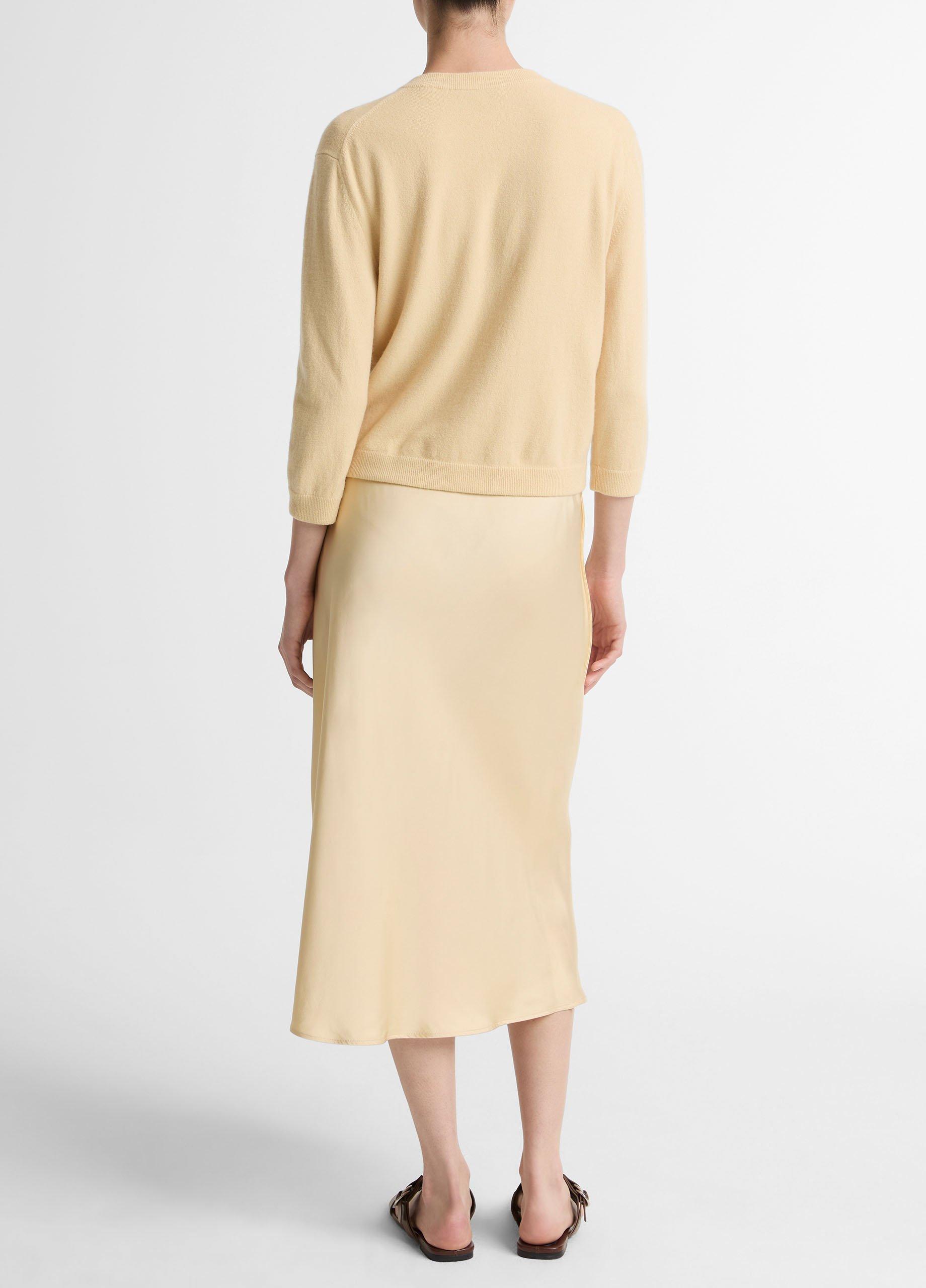 Matte Satin Slip Skirt image number 2