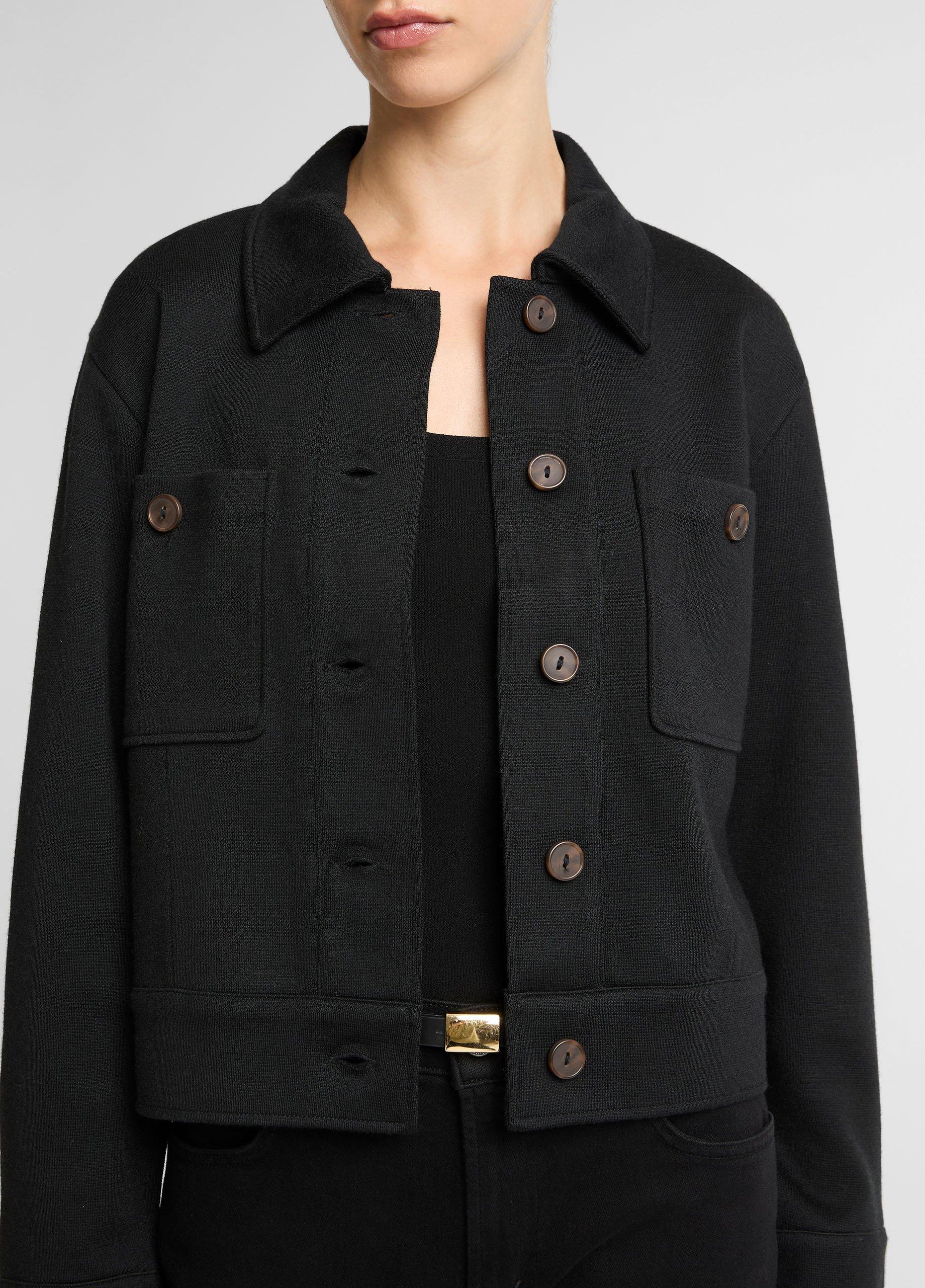 Ponte Knit Jacket image number 1