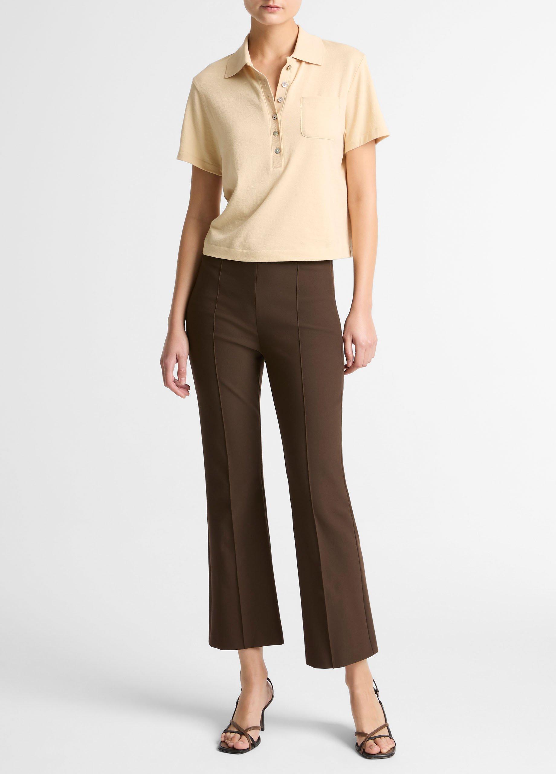 Cotton Cropped Pocket Polo image number 3