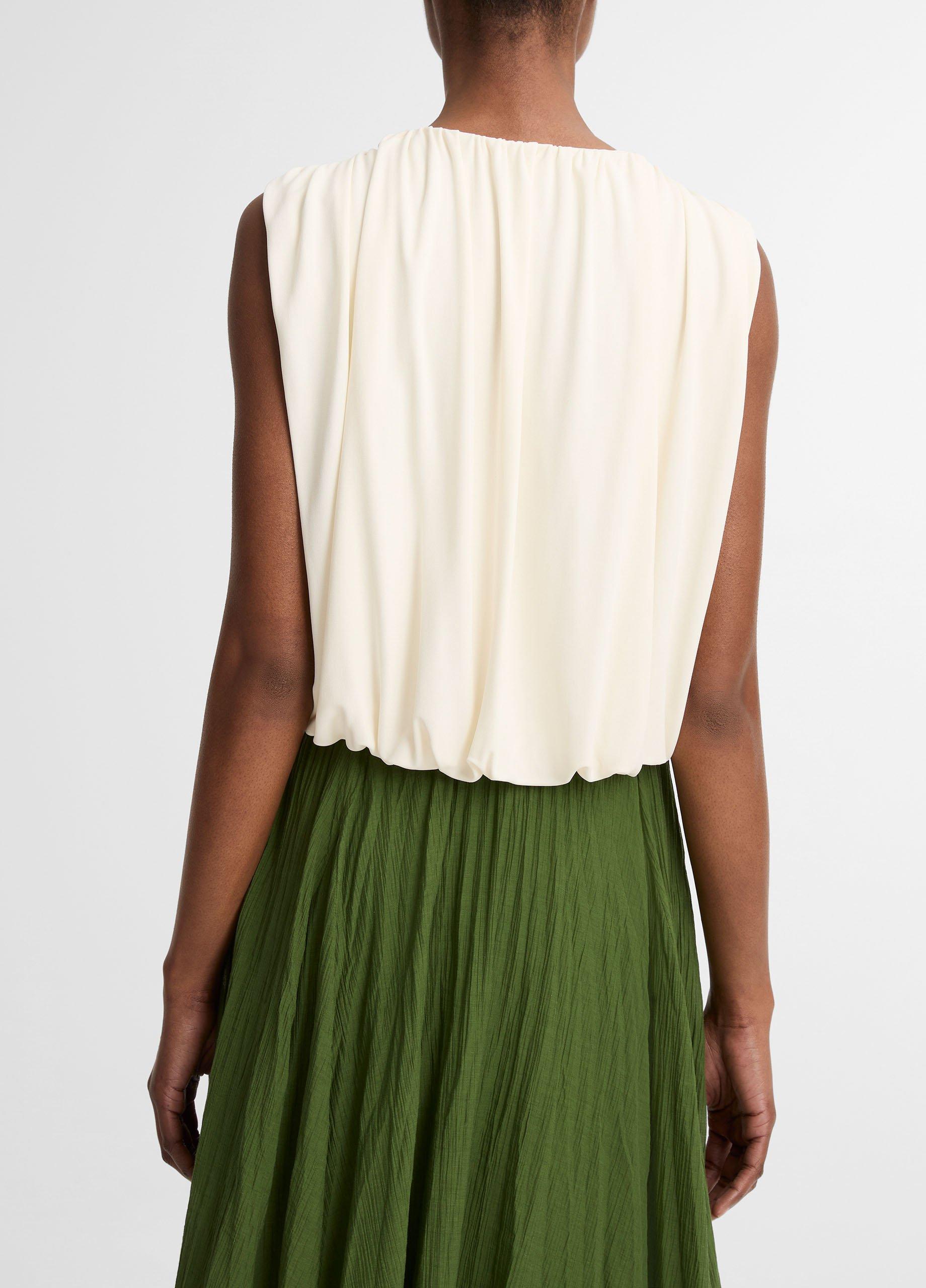 Matte Jersey Bubble Top image number 2