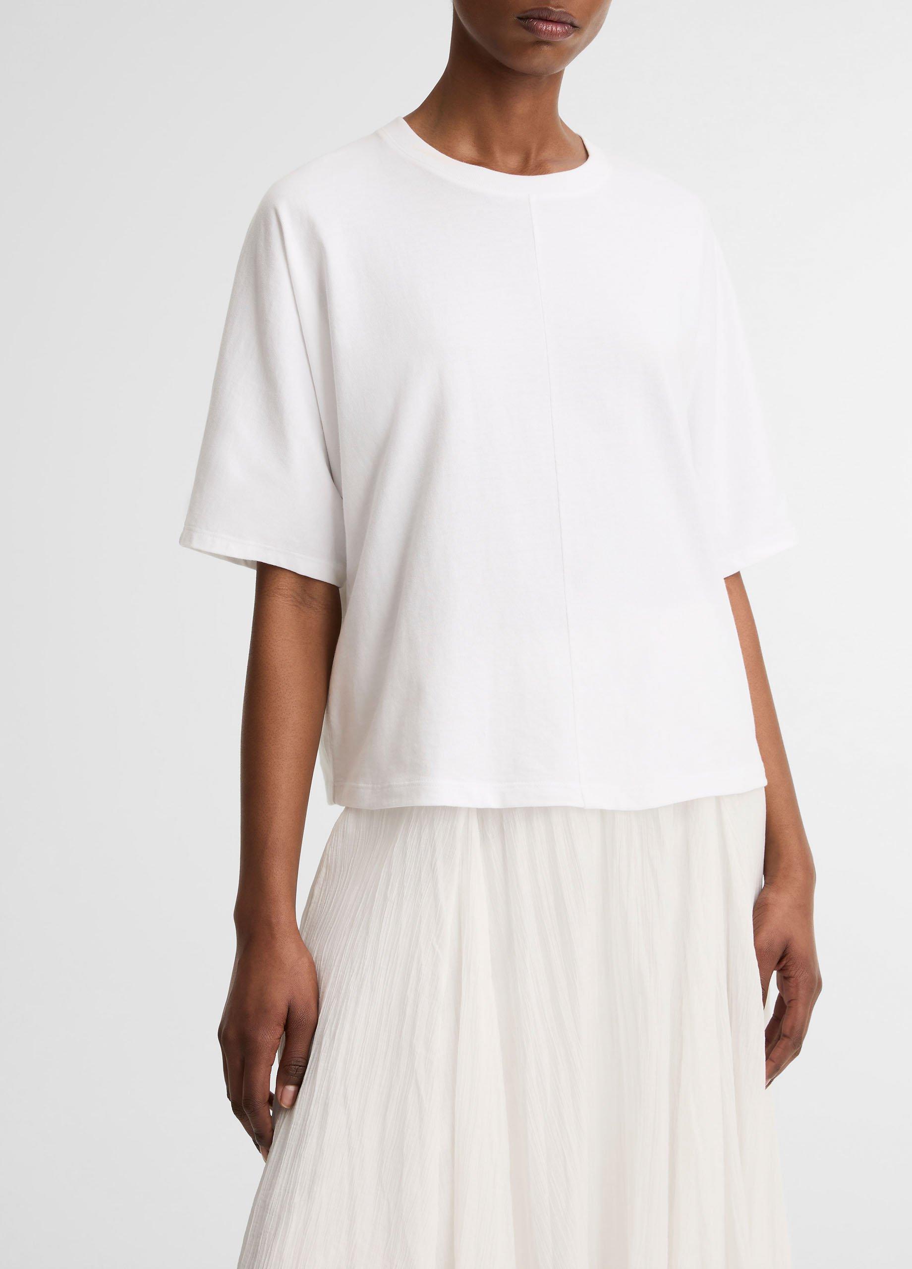 Cotton Dolman-Sleeve T-Shirt