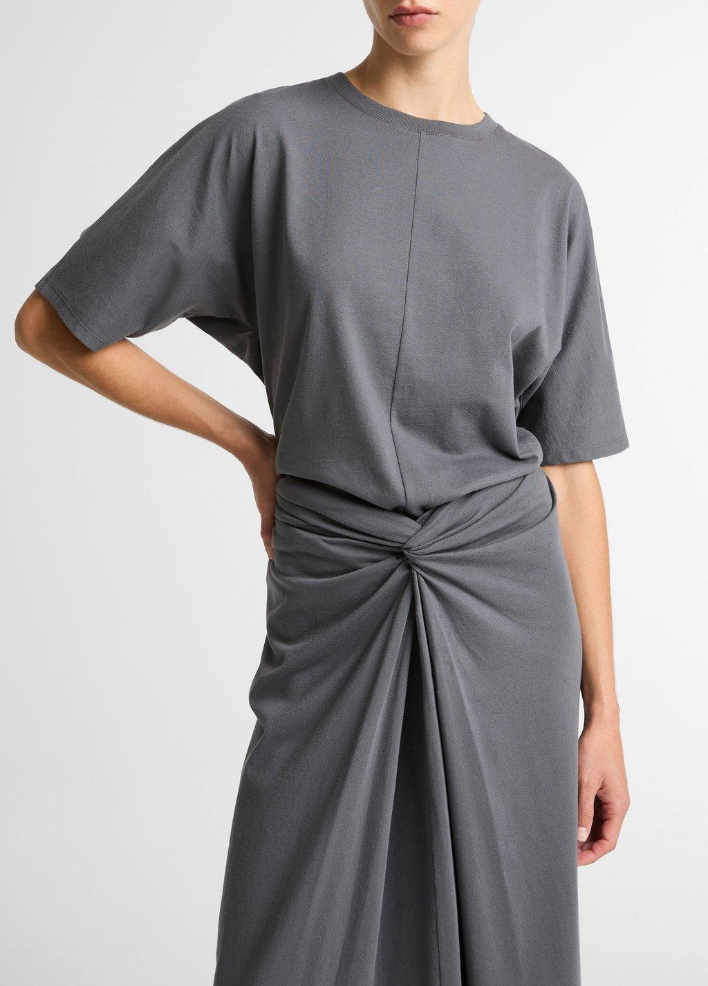 Cotton Dolman-Sleeve T-Shirt by Vince