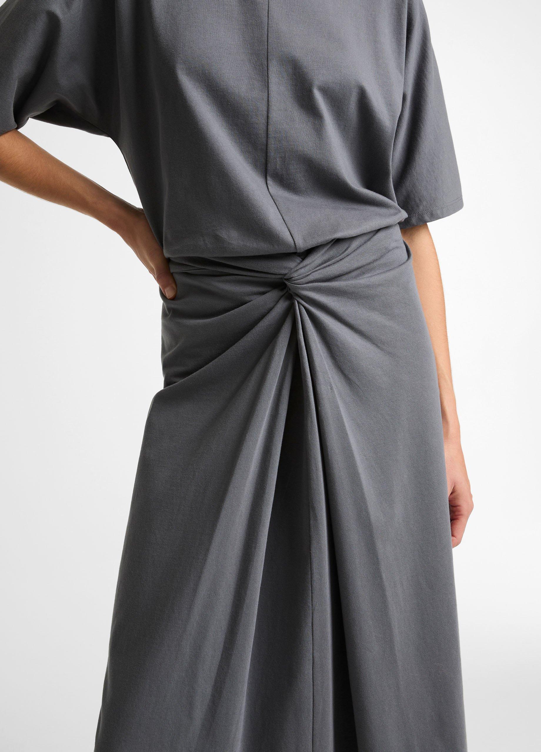 Cotton Fixed-Wrap Skirt image number 3