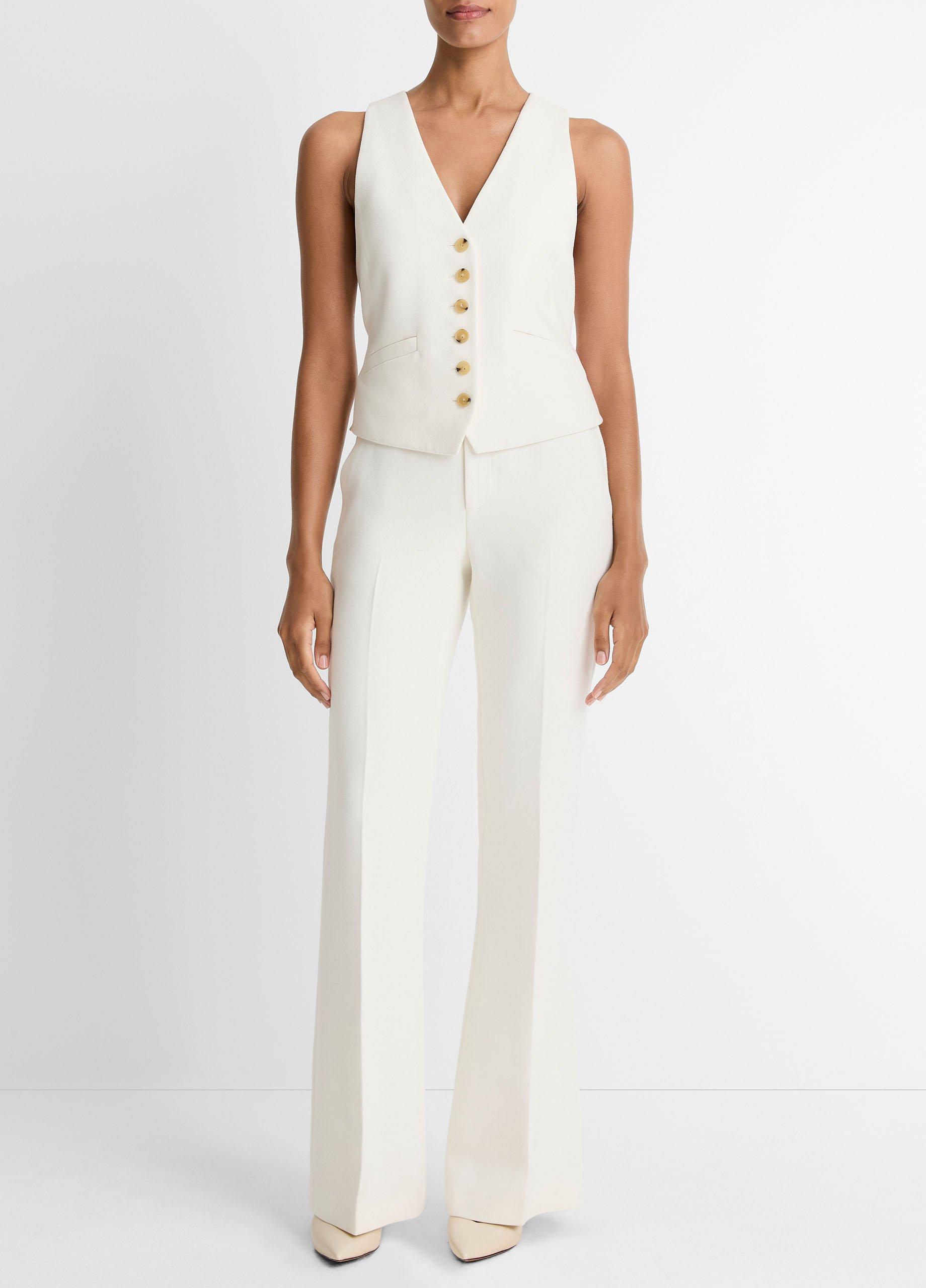 Sculptural Fitted Vest image number 3