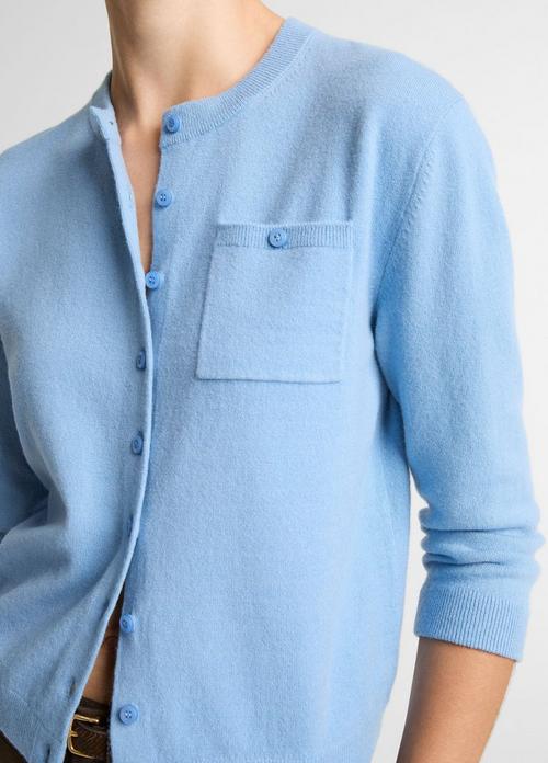 Wool & Cashmere-Blend Pocket Cardigan