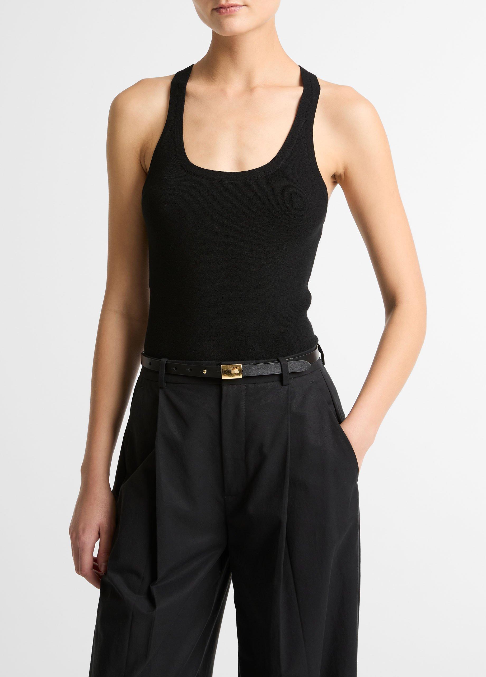 Milano-Stitch Scoop-Neck Sweater Tank image number 0