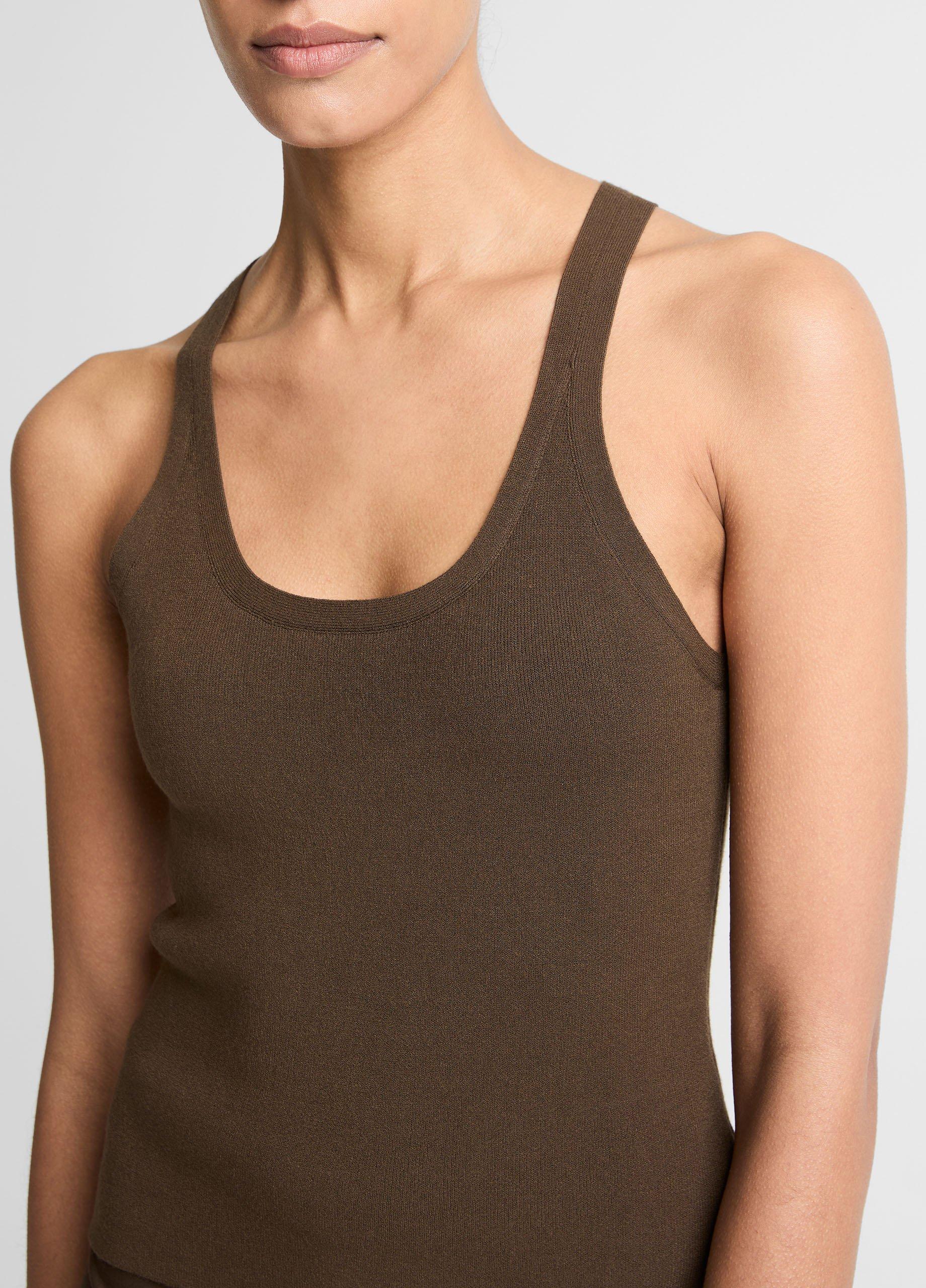 Milano-Stitch Scoop-Neck Sweater Tank image number 1