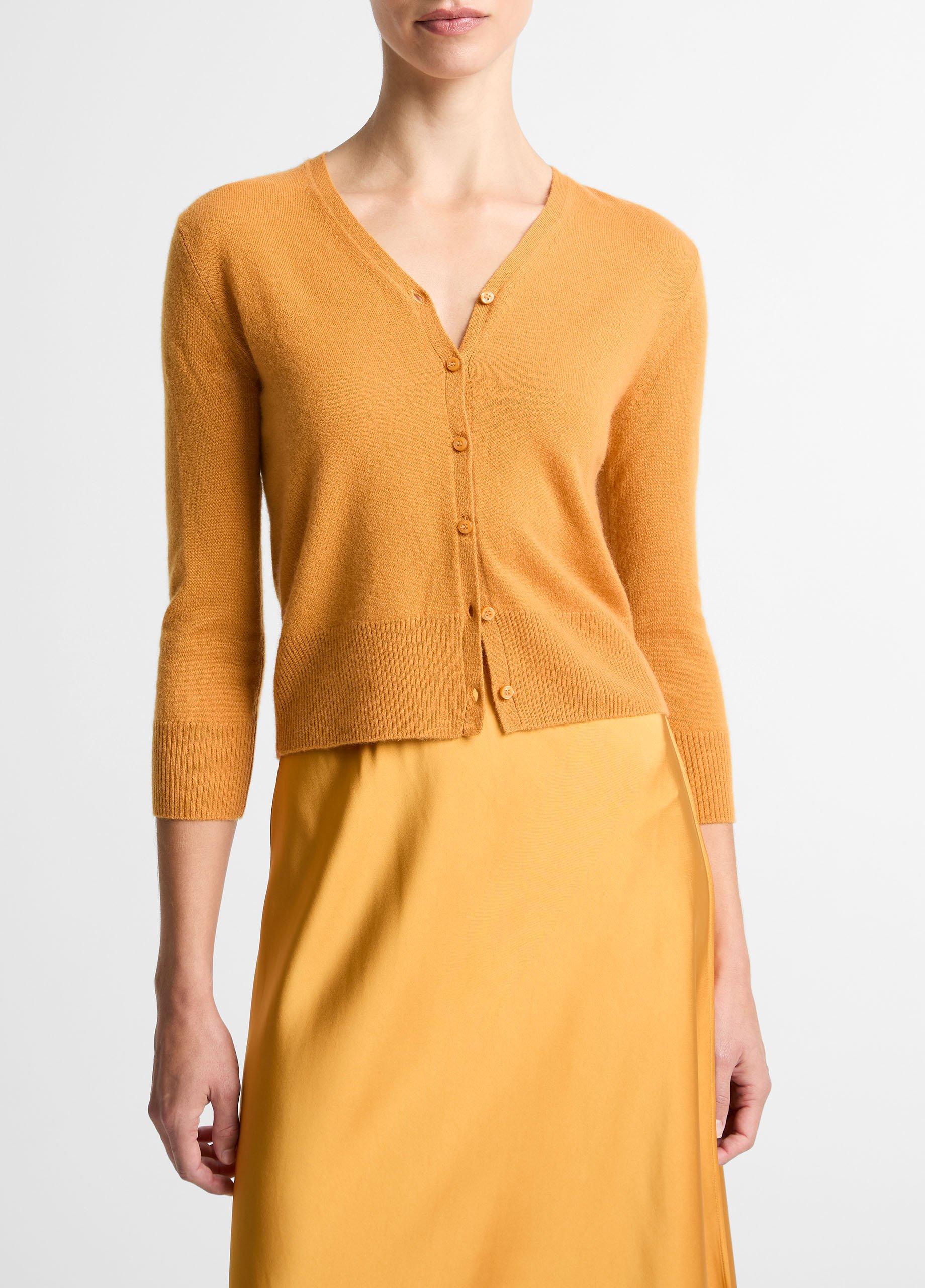 Cashmere-Silk V-Neck Cardigan image number 0