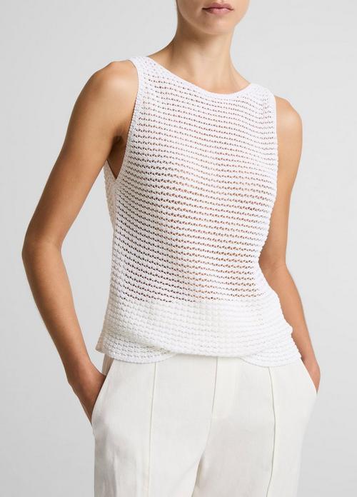 Italian Cotton-Blend Cord Tank