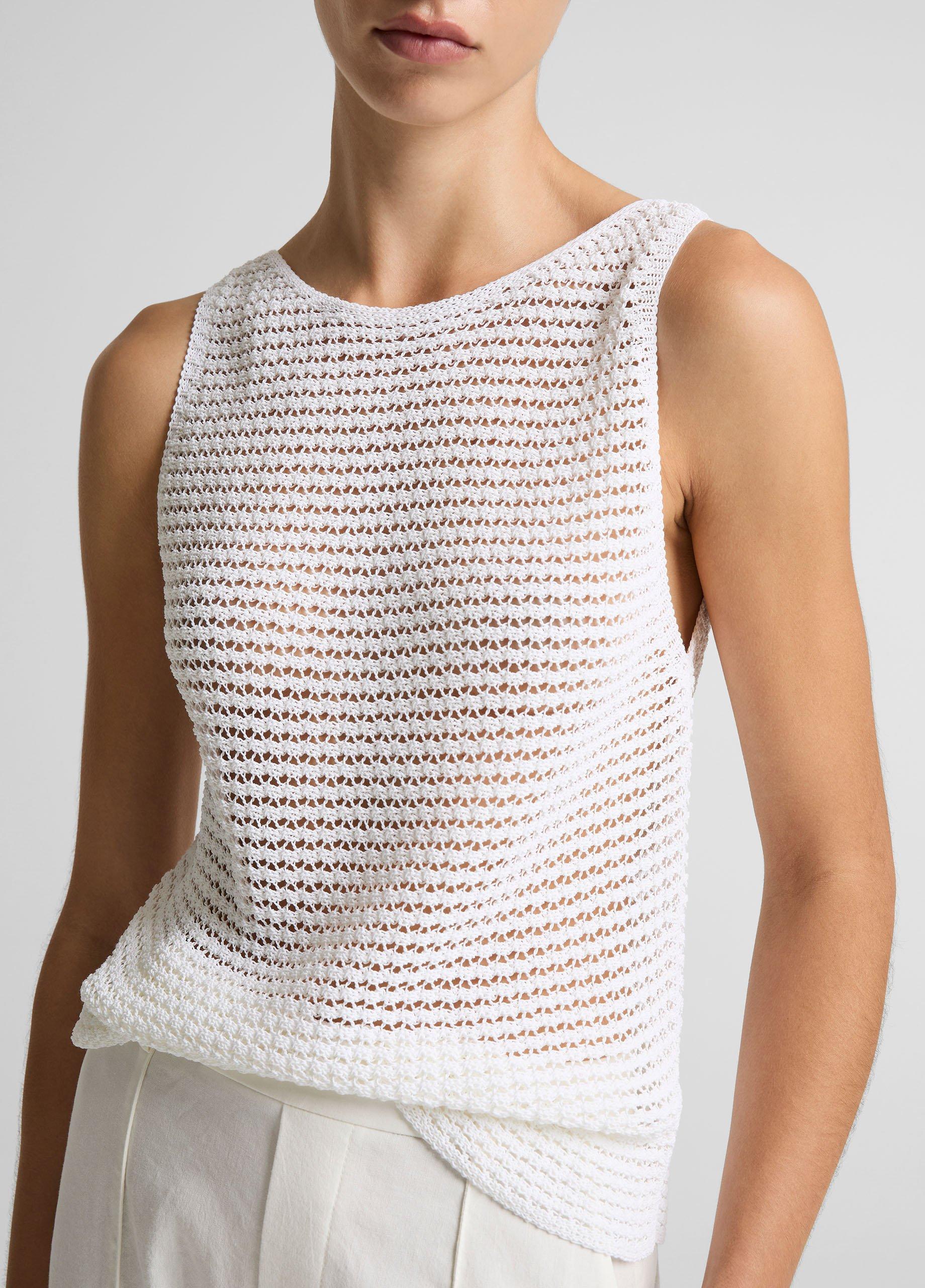 Italian Cotton-Blend Cord Tank image number 1