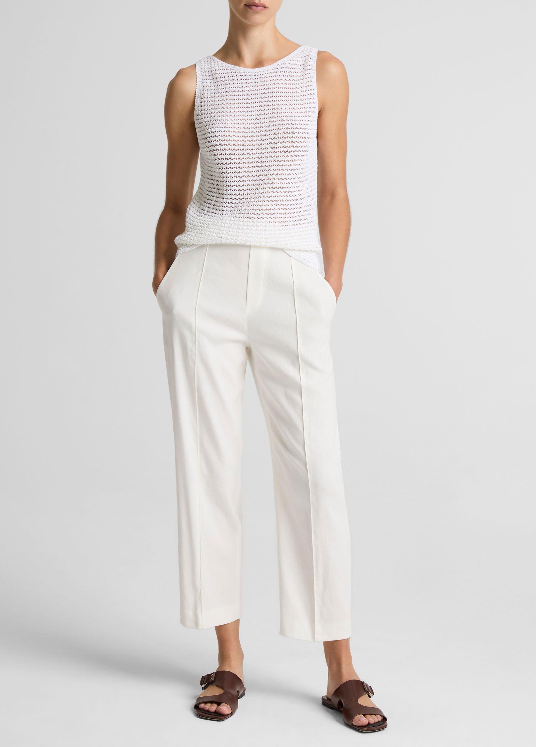 Italian Cotton-Blend Cord Tank image number 3