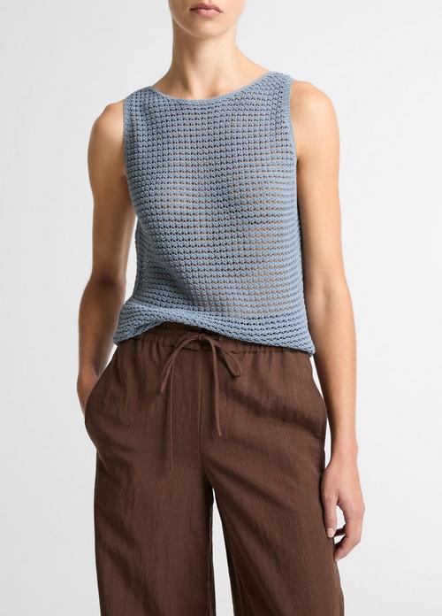 Italian Cotton-Blend Cord Tank