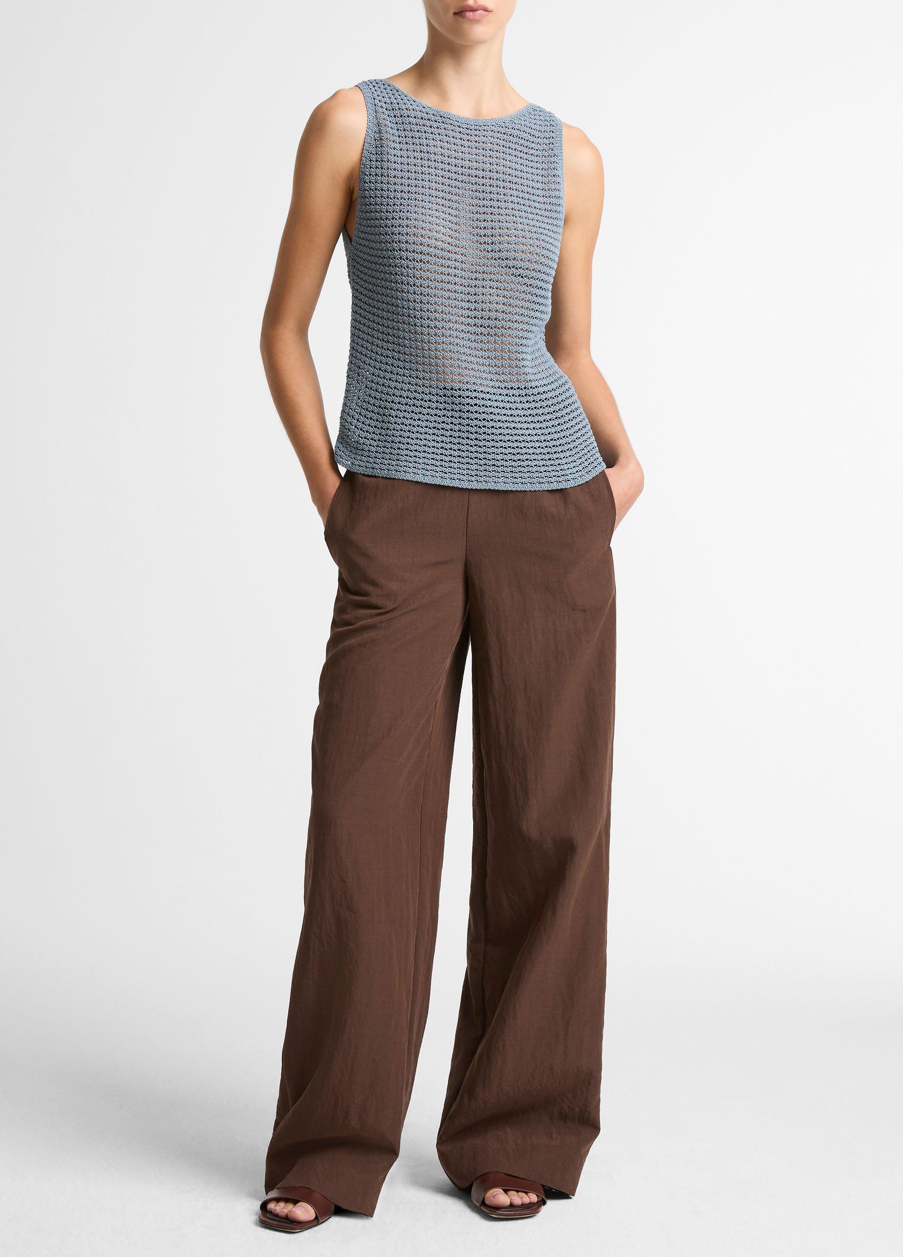 Italian Cotton-Blend Cord Tank image number 3