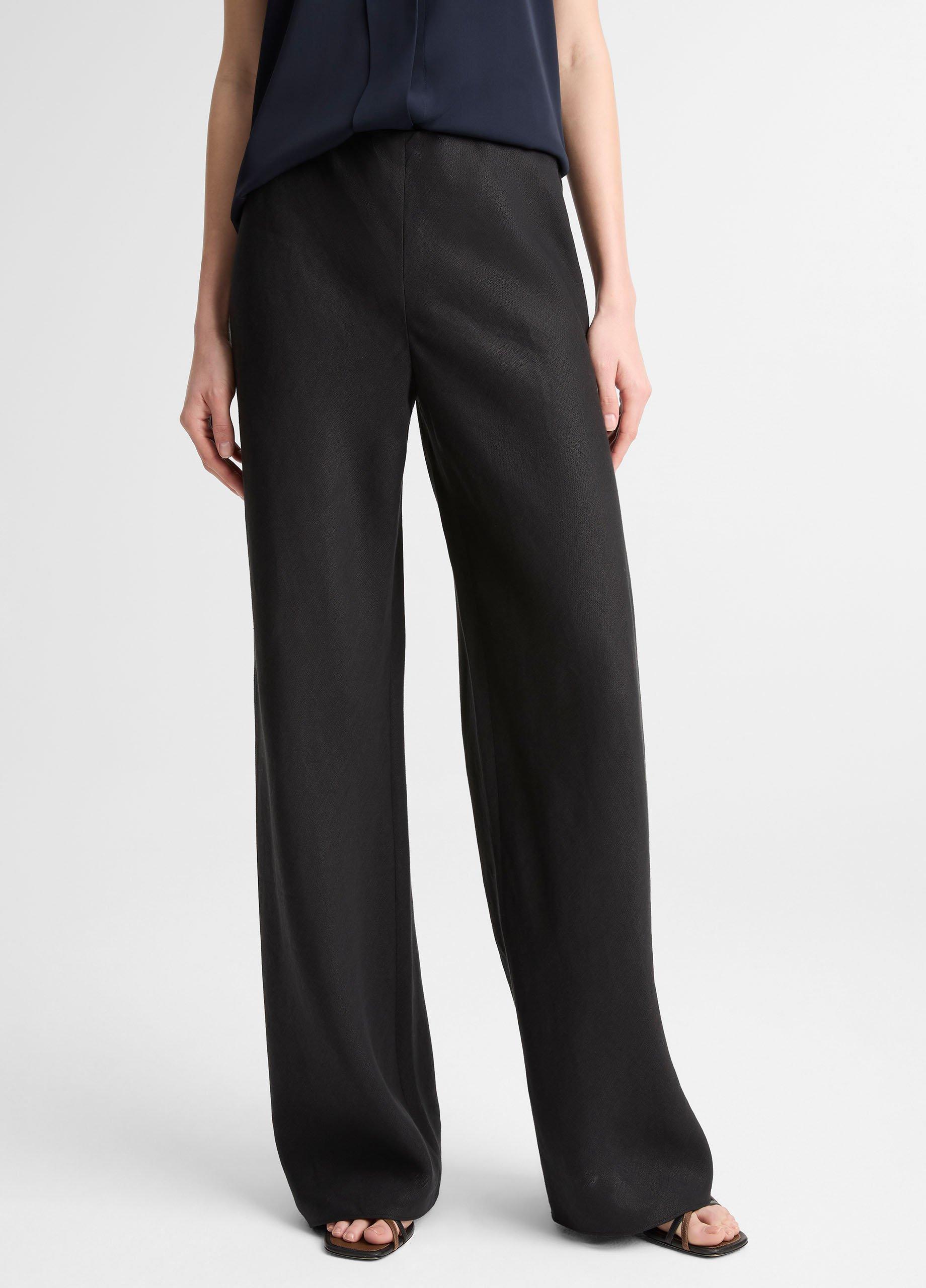 Colette High-Rise Italian Linen Bias Pant image number 3