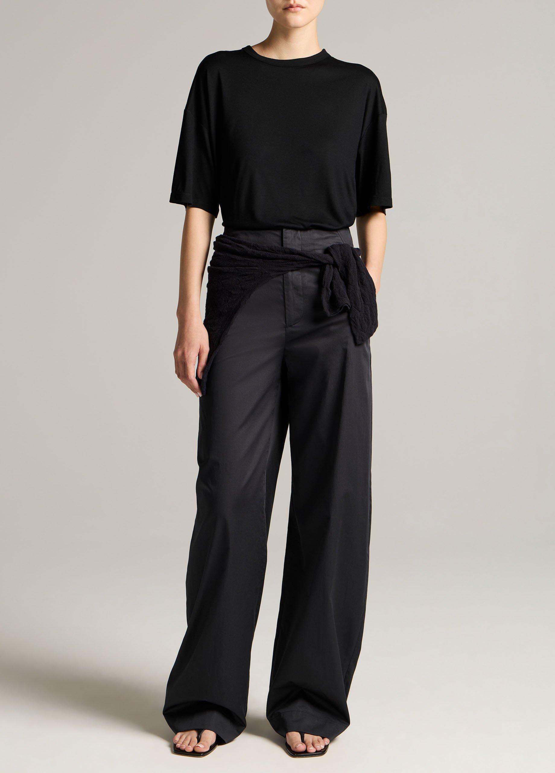 Modal-Silk Relaxed T-Shirt image number 3