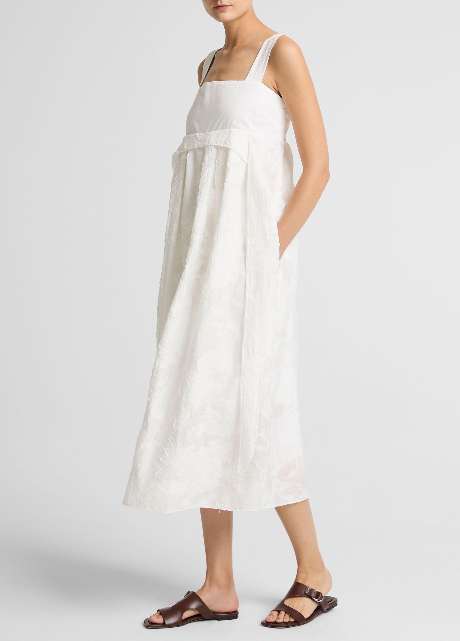 Fil Coup&eacute; Mixed-Media Dress image number 1