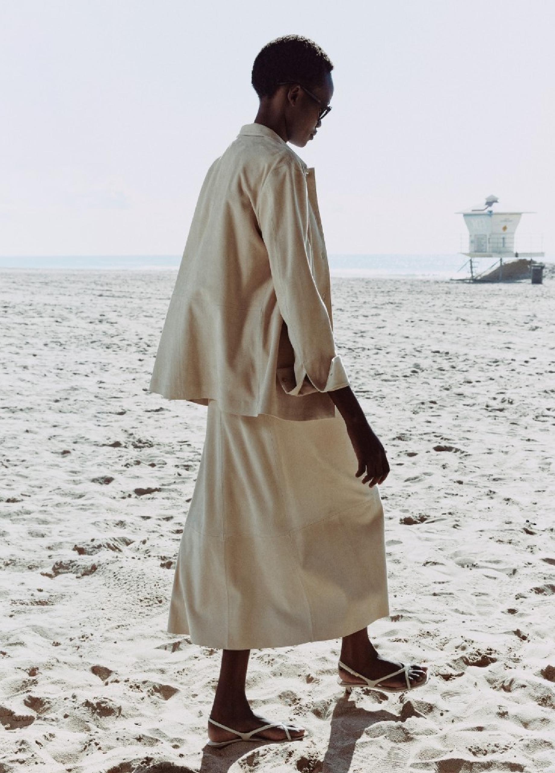 Suede Paneled Shirt Jacket image number 5