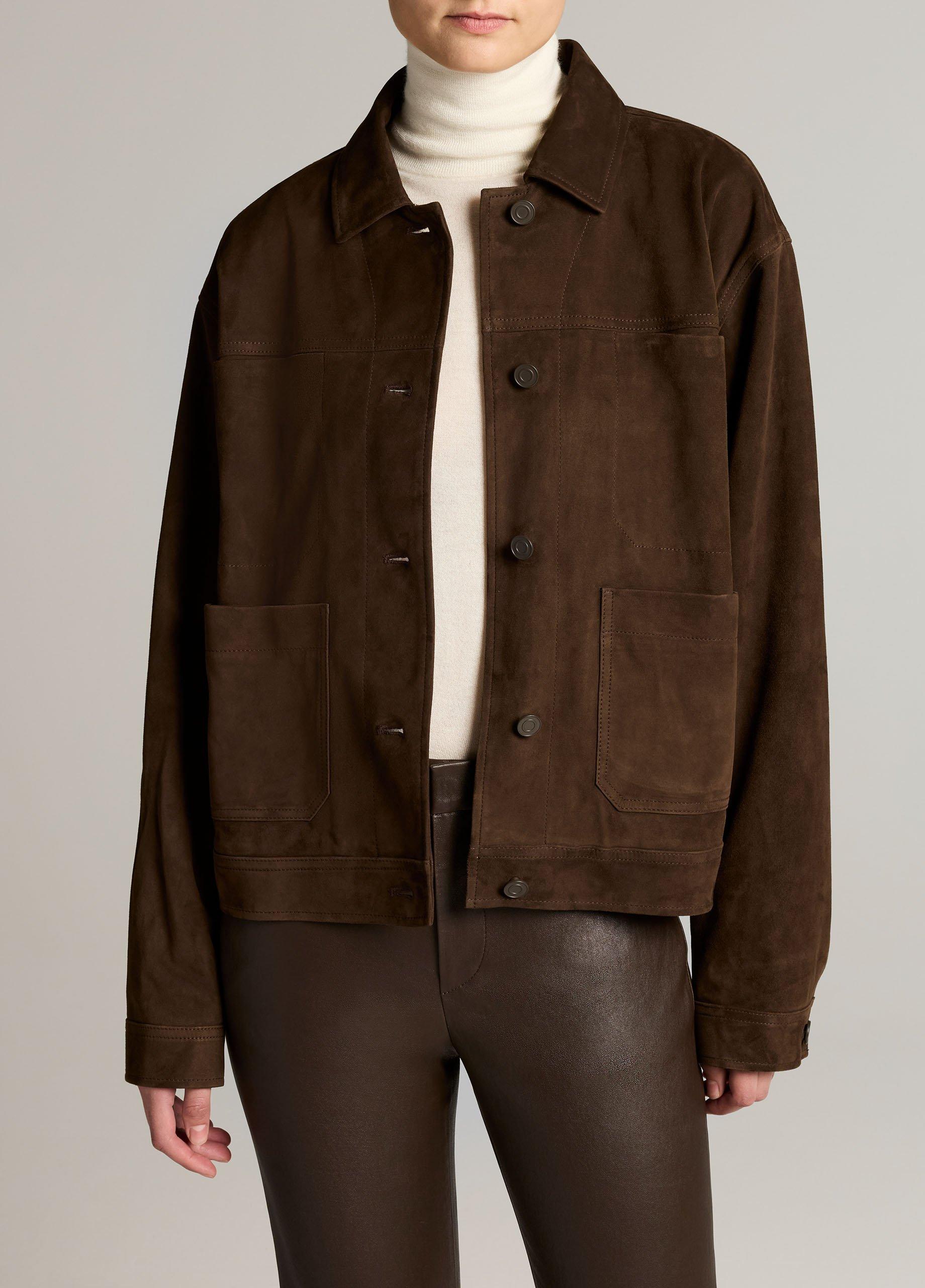 Suede Trucker Jacket image number 0