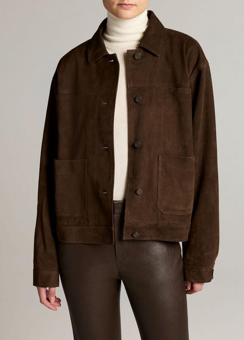 Suede Trucker Jacket