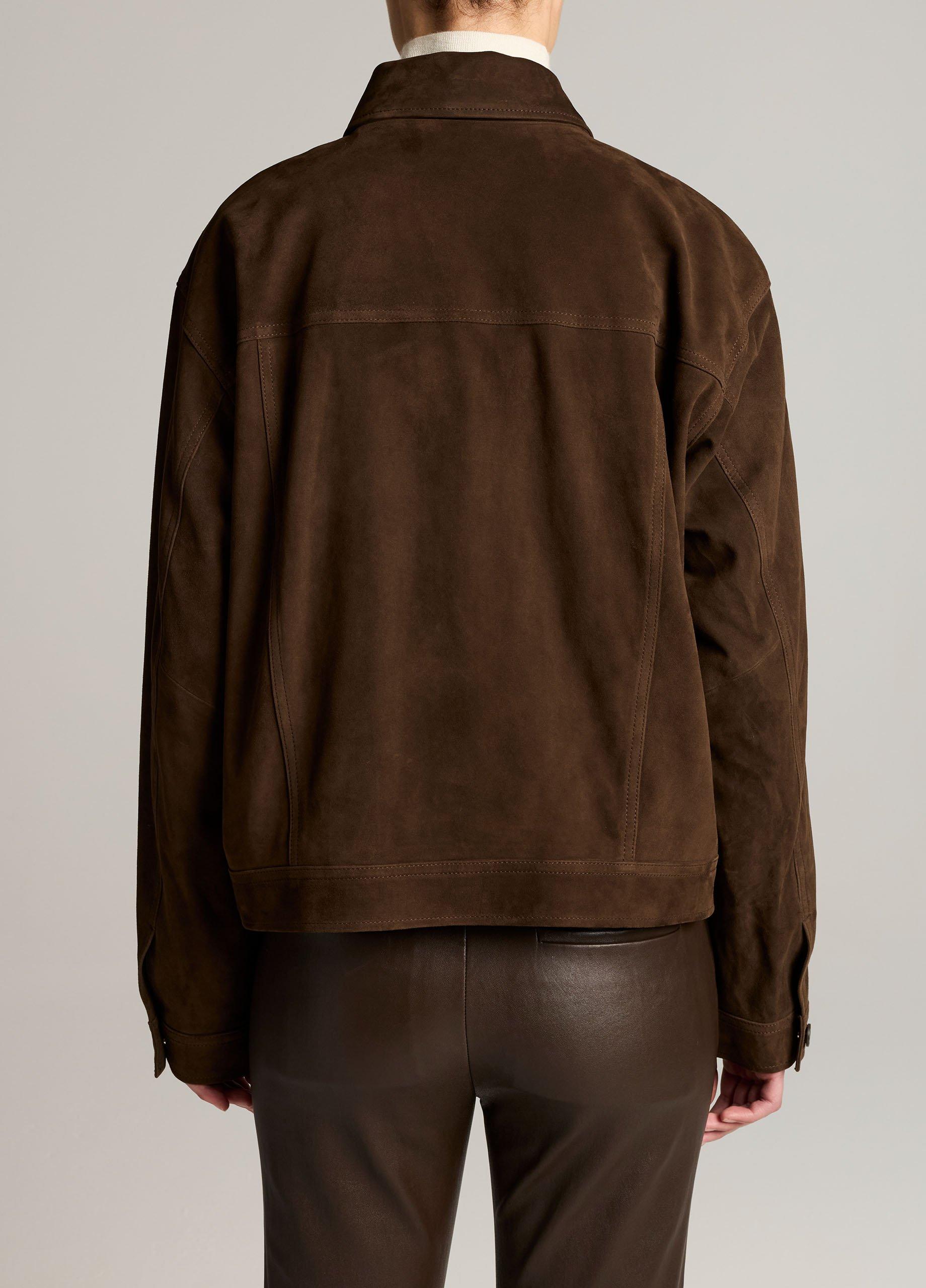 Suede Trucker Jacket image number 2
