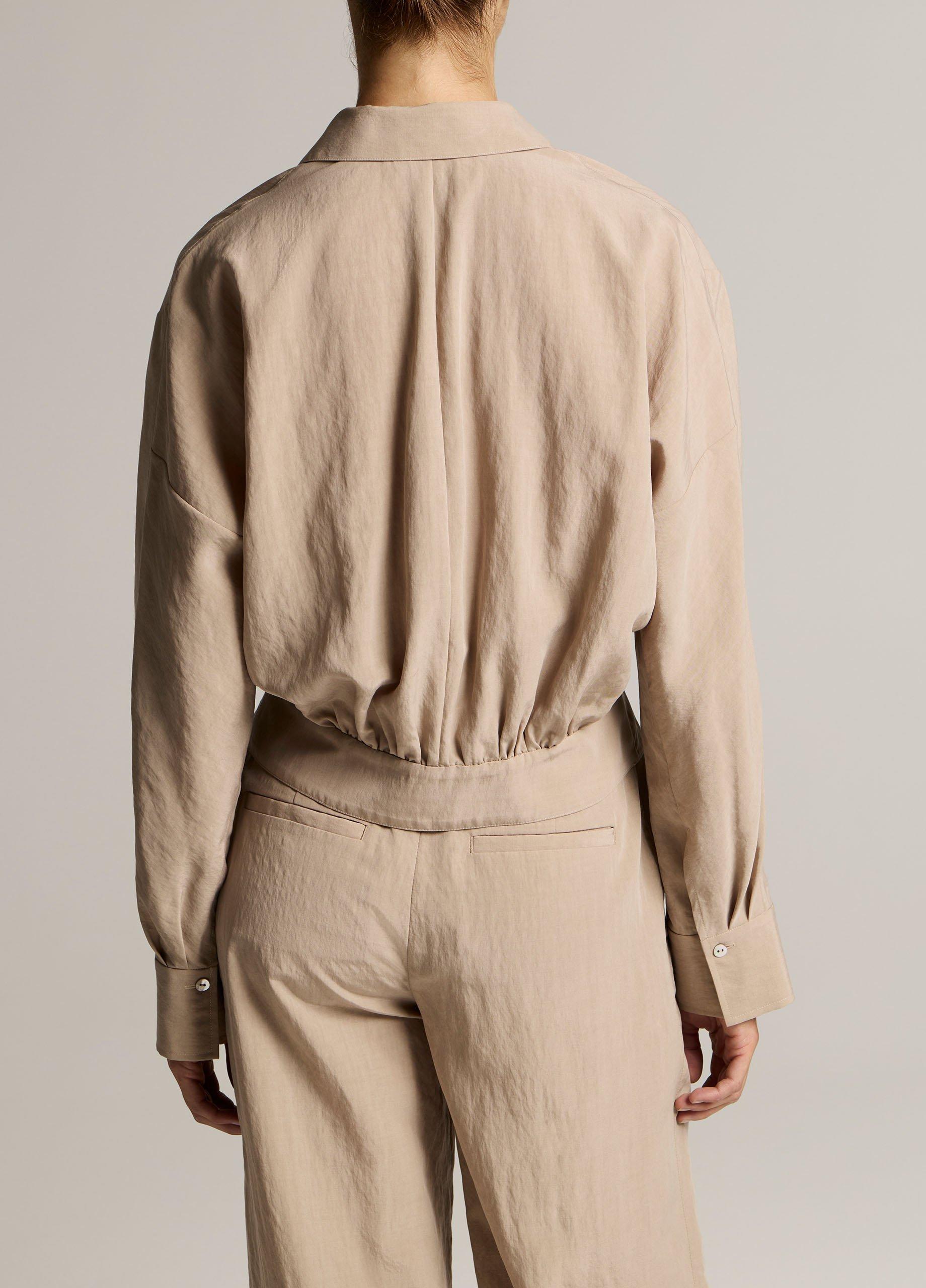 Blouson-Back Shirt Jacket image number 2