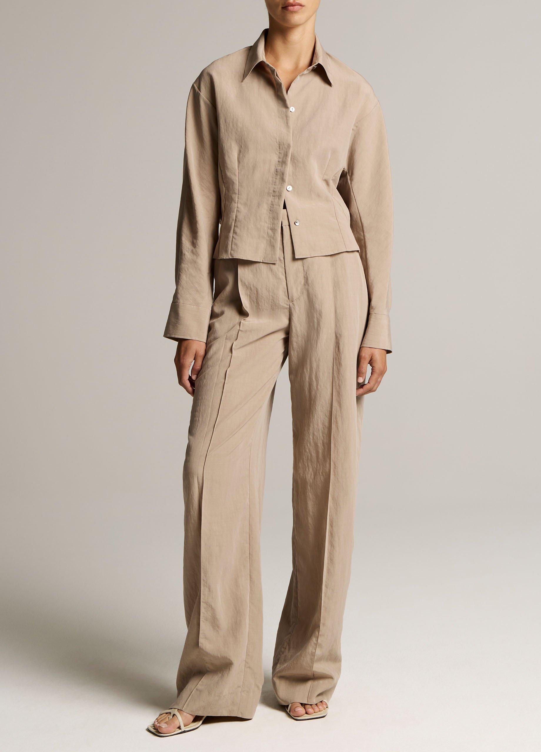 Blouson-Back Shirt Jacket image number 3