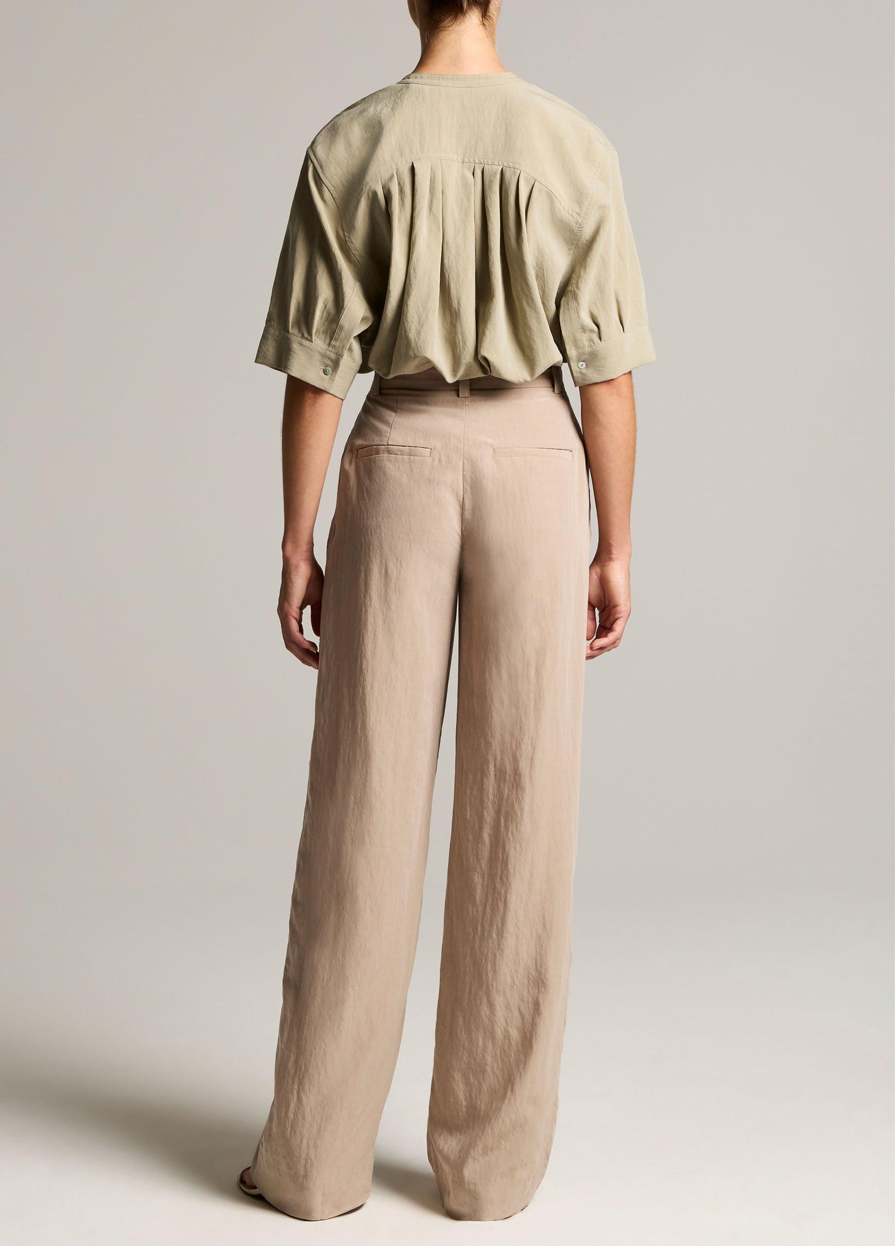 High-Rise Pleated Trouser image number 2