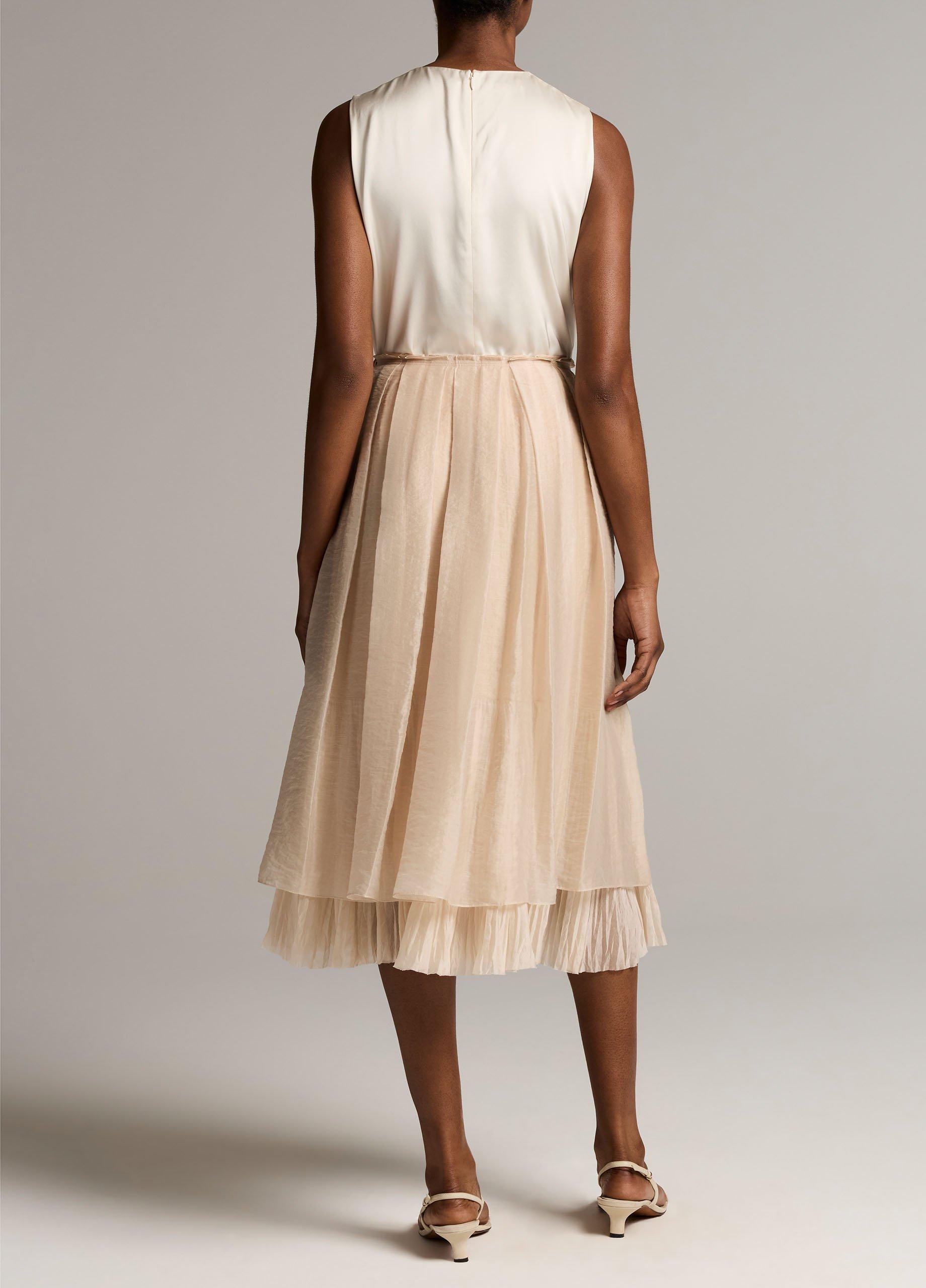 Pleated Layered Skirt image number 2
