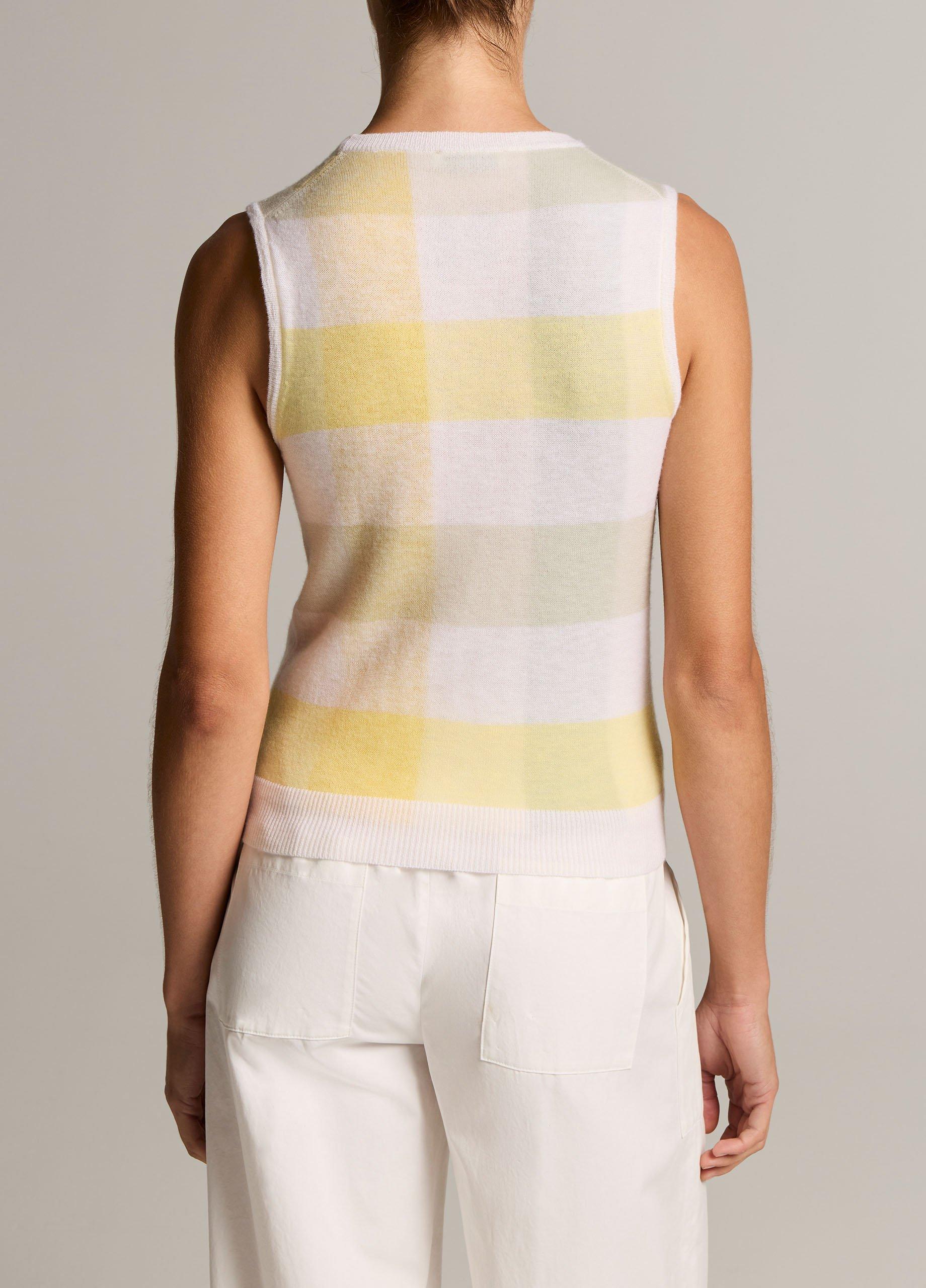 Shadow Plaid Wool Shell image number 2