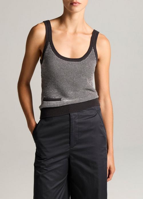Birdseye Cotton Pocket Tank